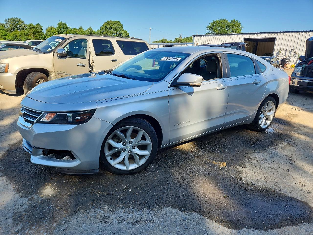 2015 Chevrolet Impala Lt Silver vin: 2G1125S35F9288687