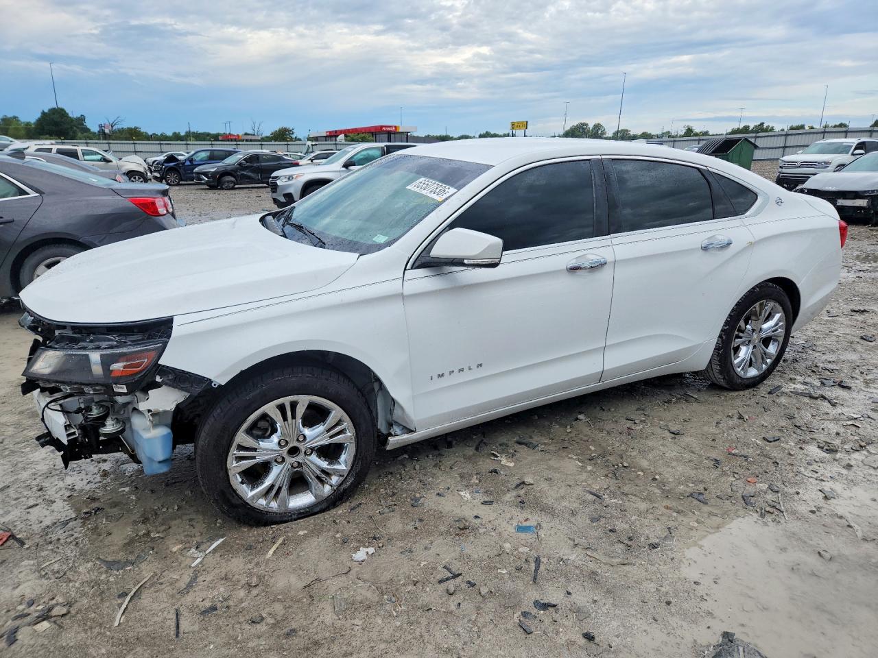 2014 Chevrolet Impala Lt White vin: 2G1125S36E9125593