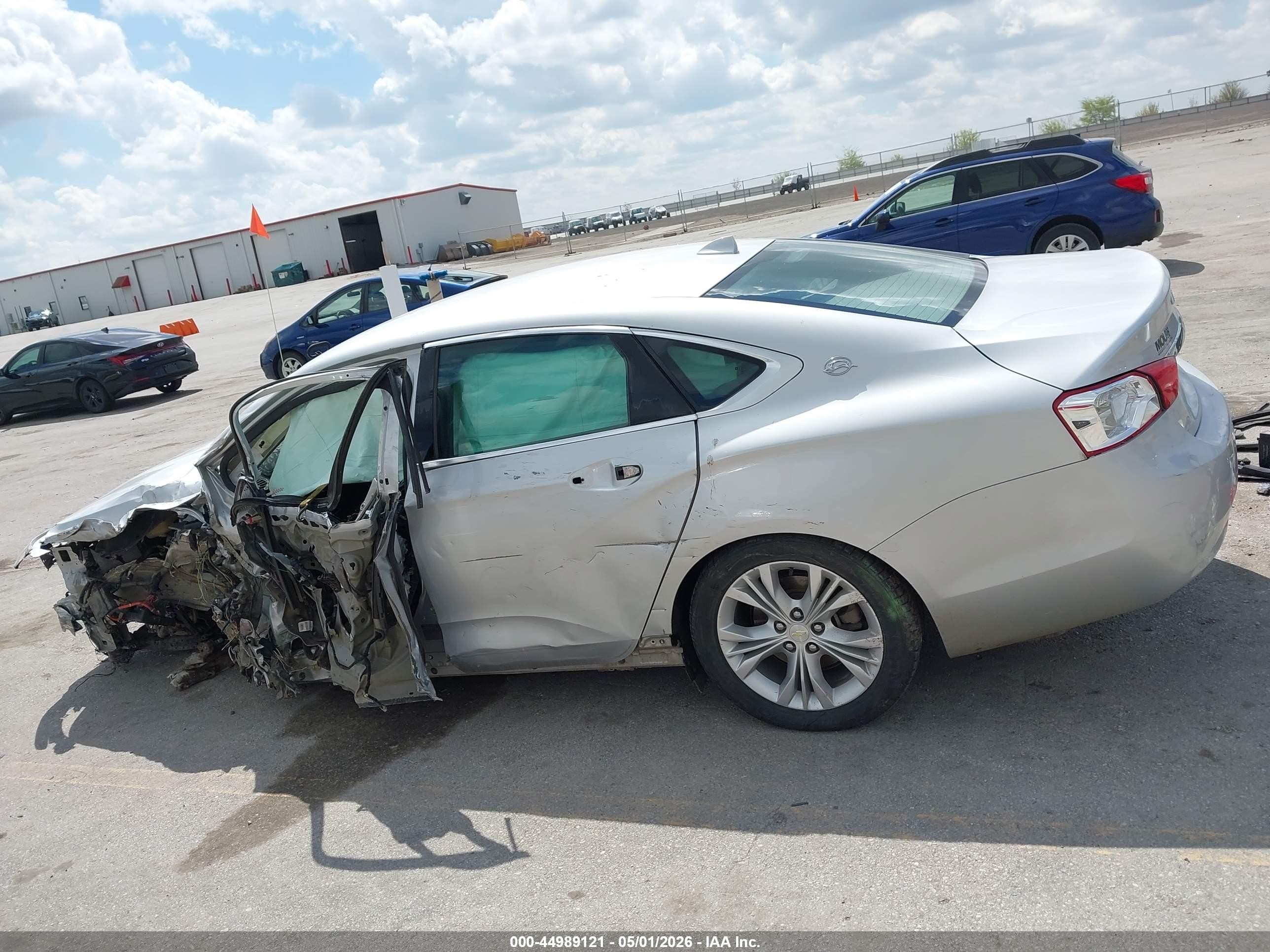 2014 Chevrolet Impala 2lt Silver vin: 2G1125S36E9127960