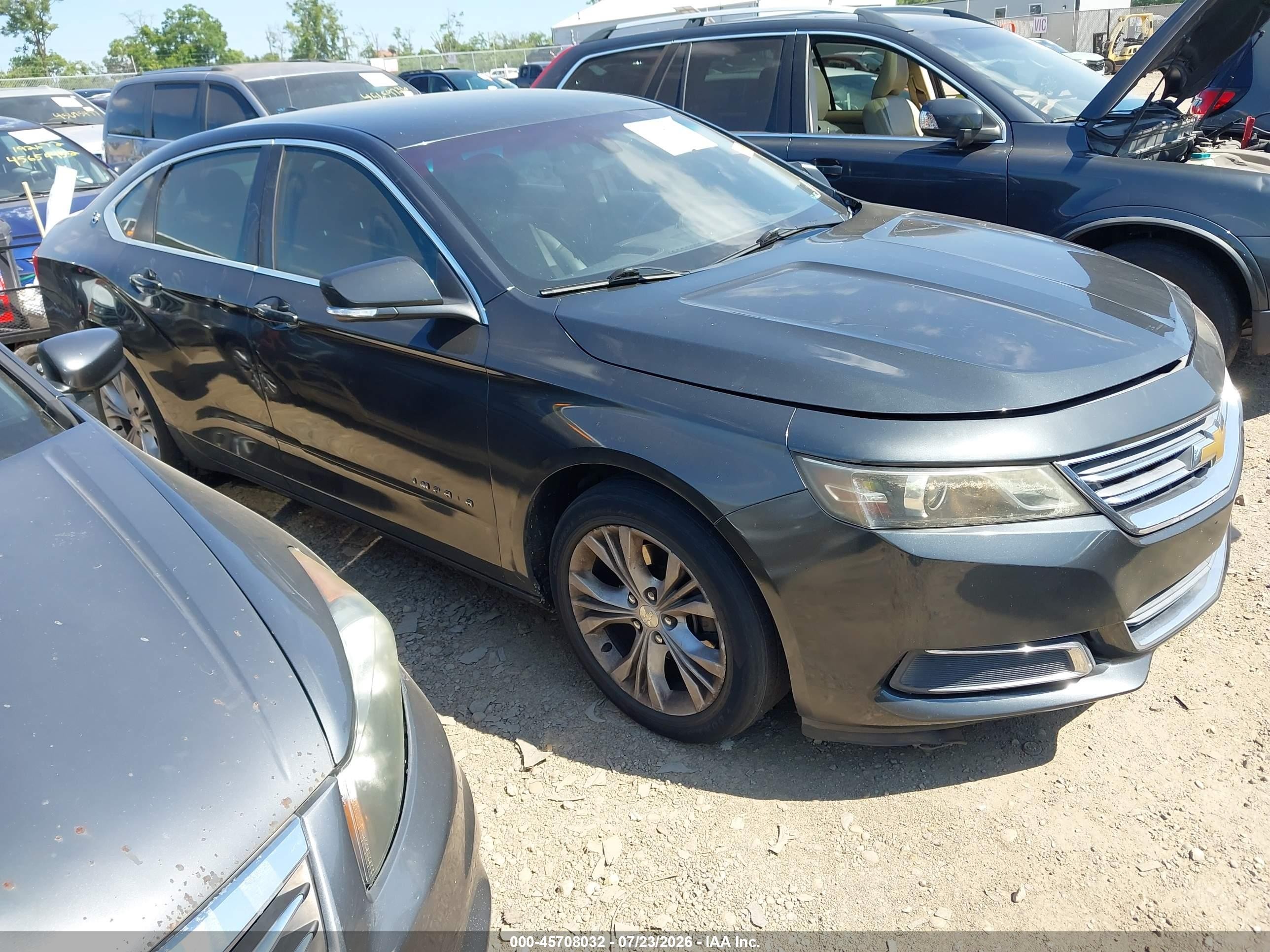 2014 Chevrolet Impala 2lt Black vin: 2G1125S36E9129790