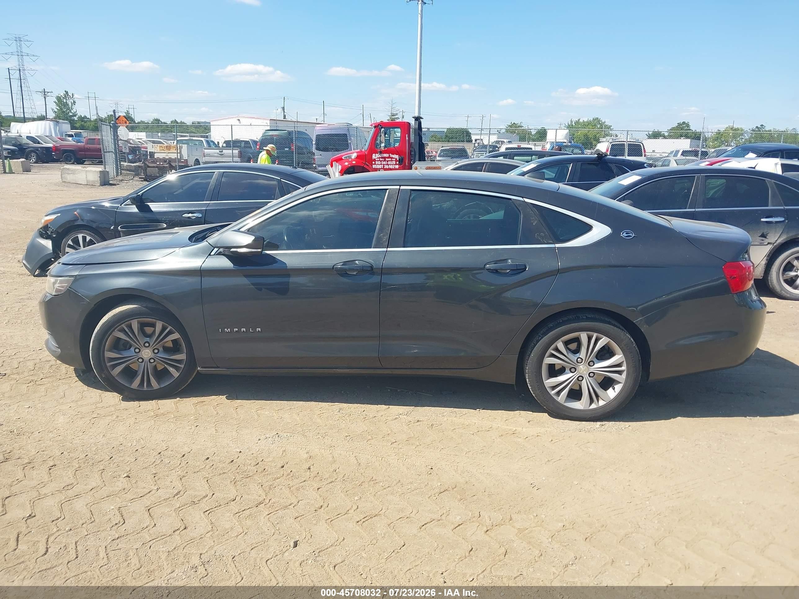2014 Chevrolet Impala 2lt Black vin: 2G1125S36E9129790