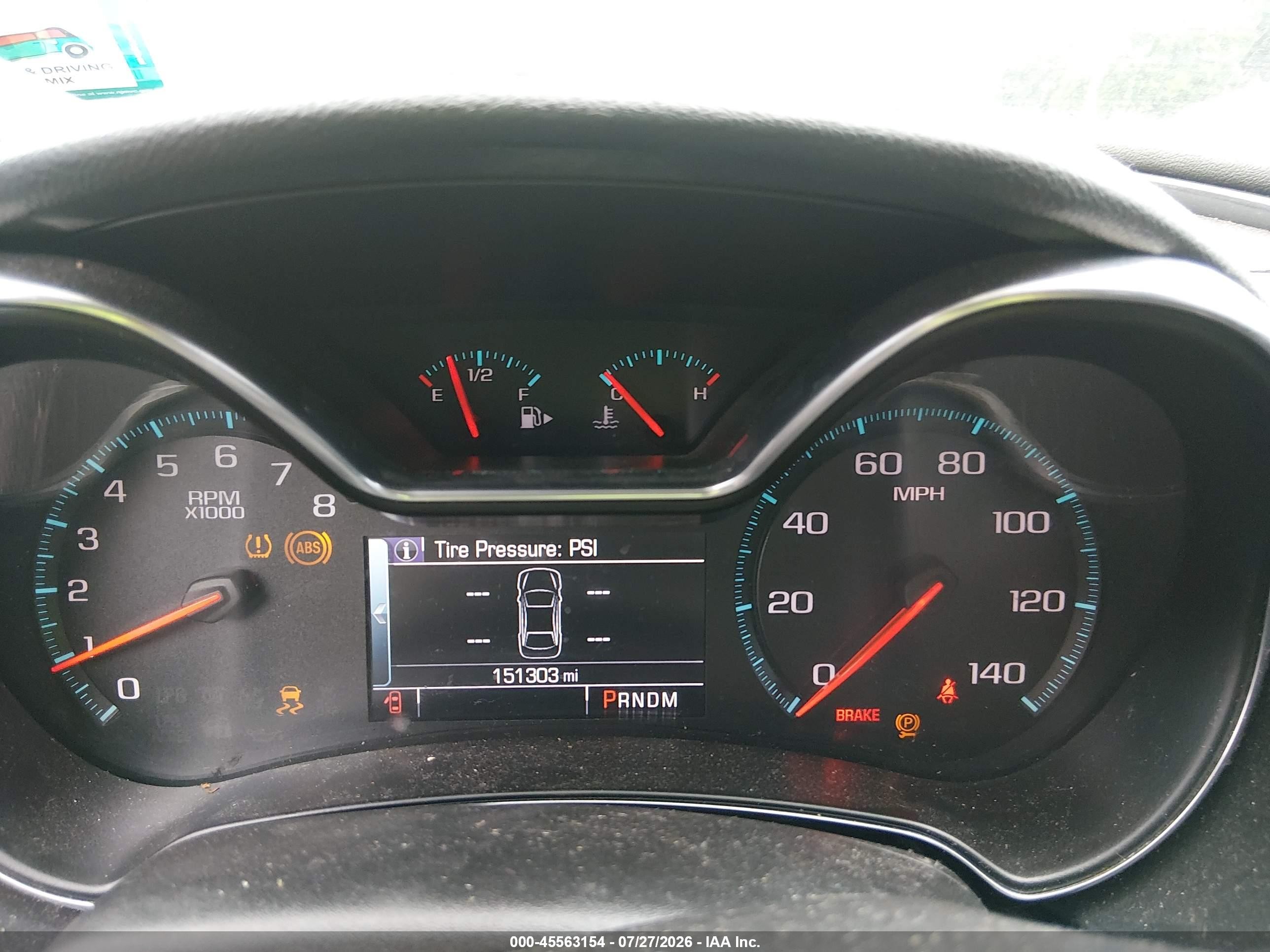2014 Chevrolet Impala 2lt Red vin: 2G1125S36E9216864