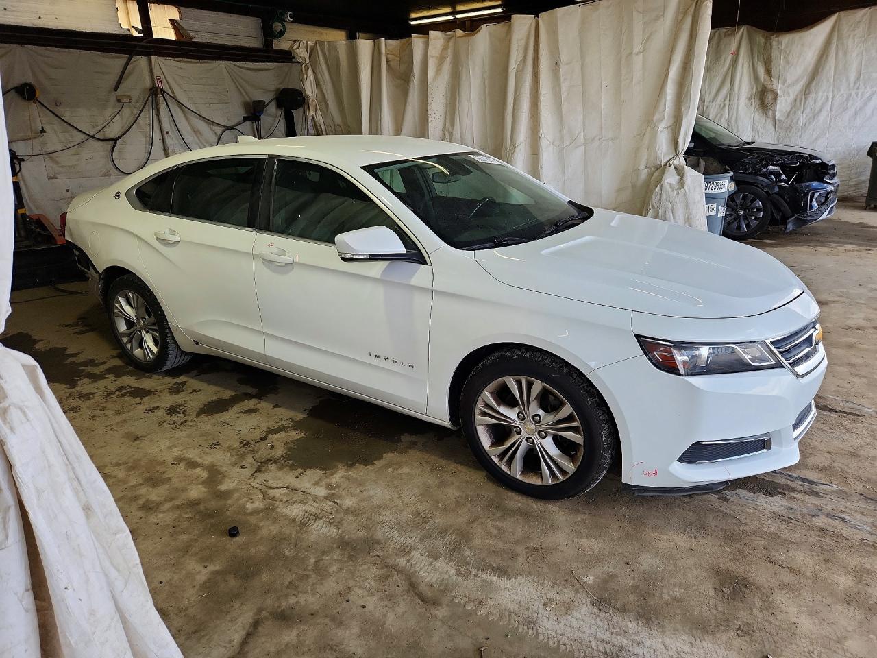 2015 Chevrolet Impala Lt White vin: 2G1125S36F9129063