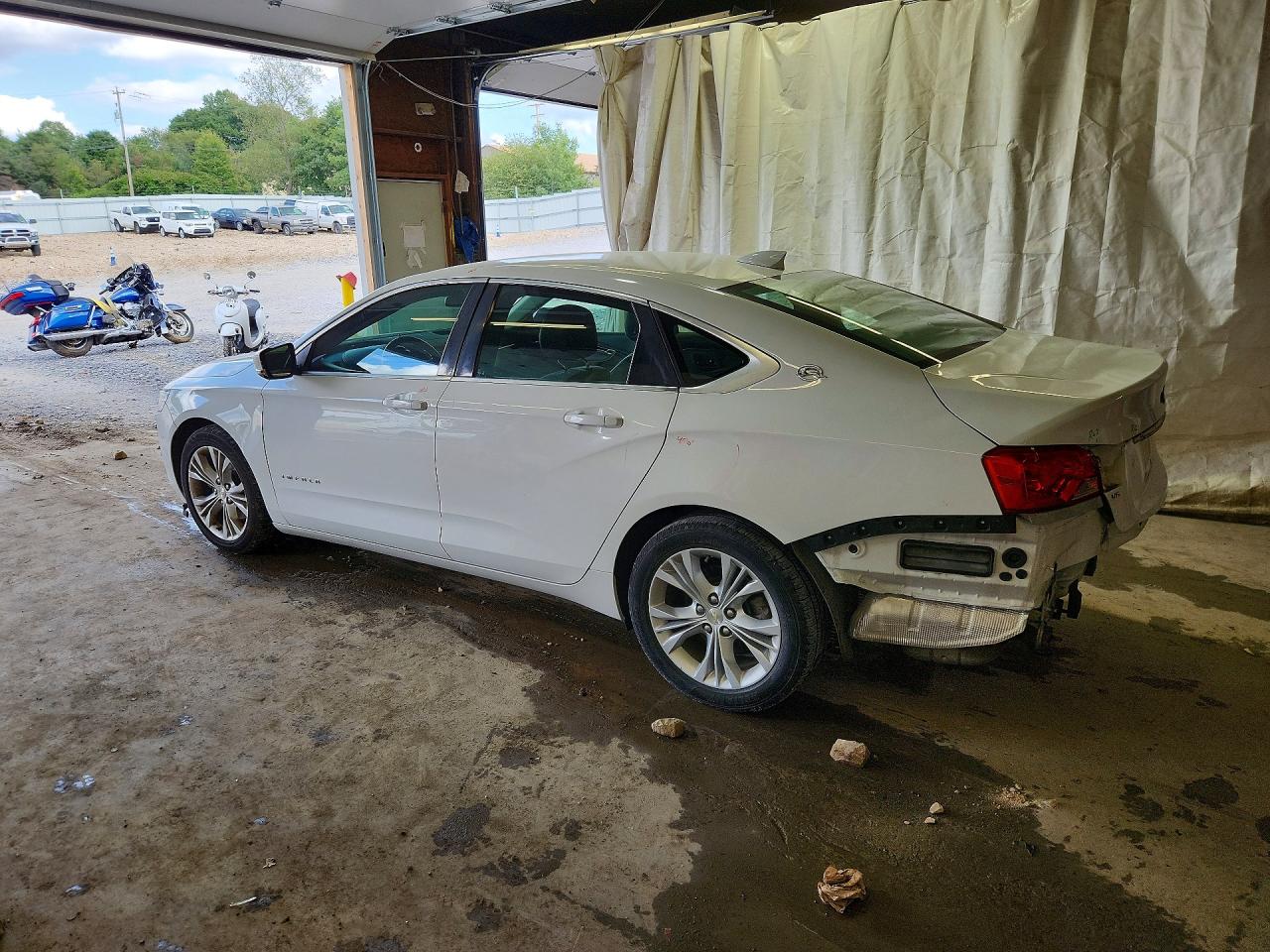 2015 Chevrolet Impala Lt White vin: 2G1125S36F9129063