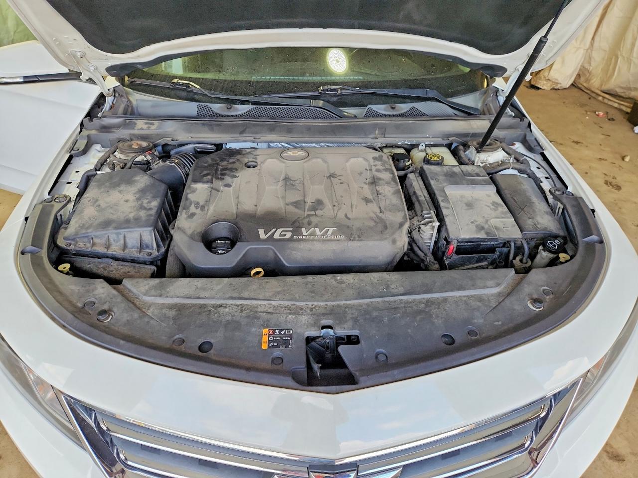 2015 Chevrolet Impala Lt White vin: 2G1125S36F9129063