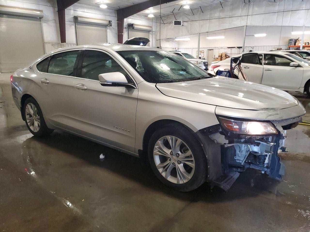 2015 Chevrolet Impala Lt Silver vin: 2G1125S36F9130181