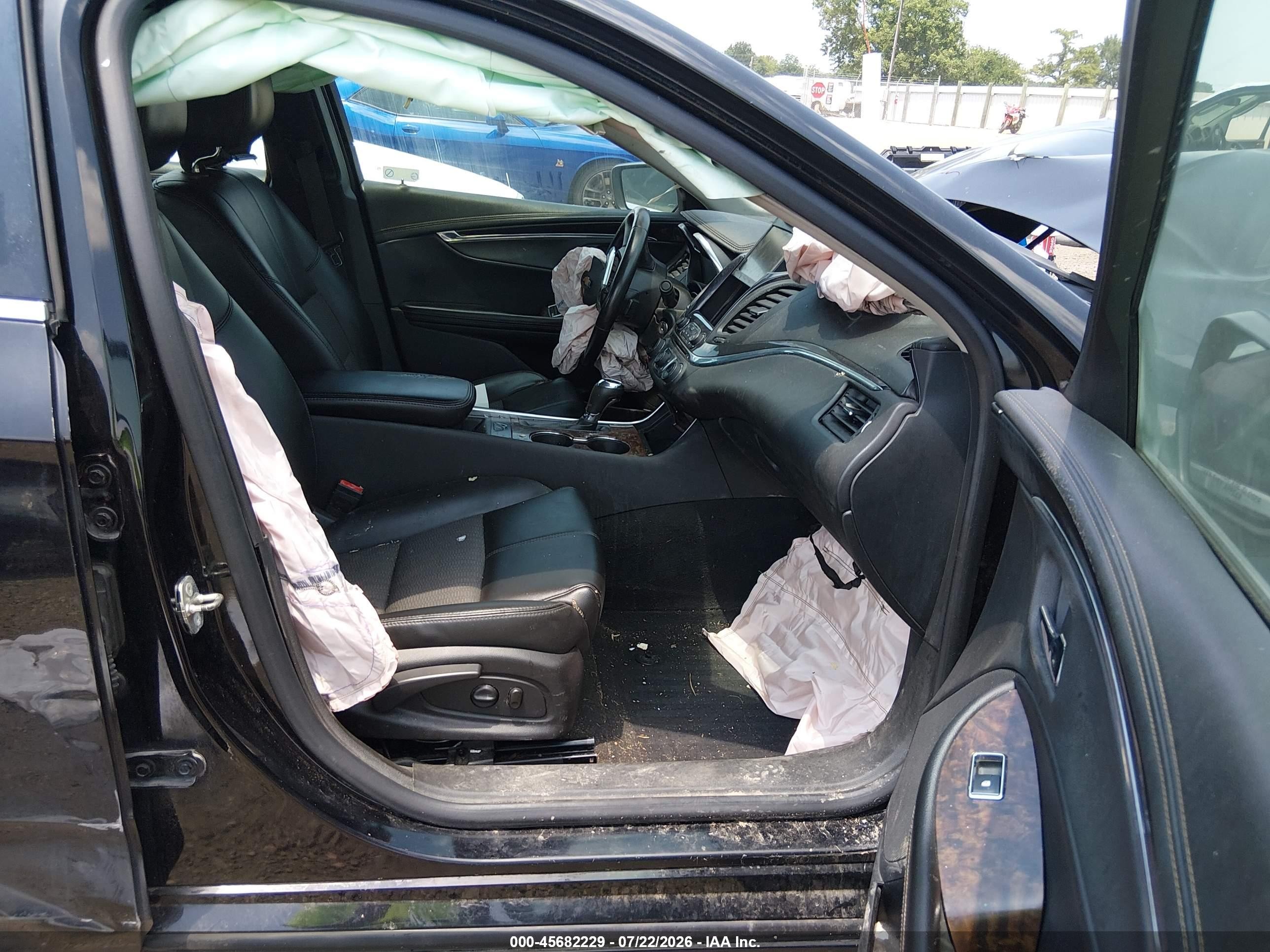 2015 Chevrolet Impala 2lt Black vin: 2G1125S36F9268402