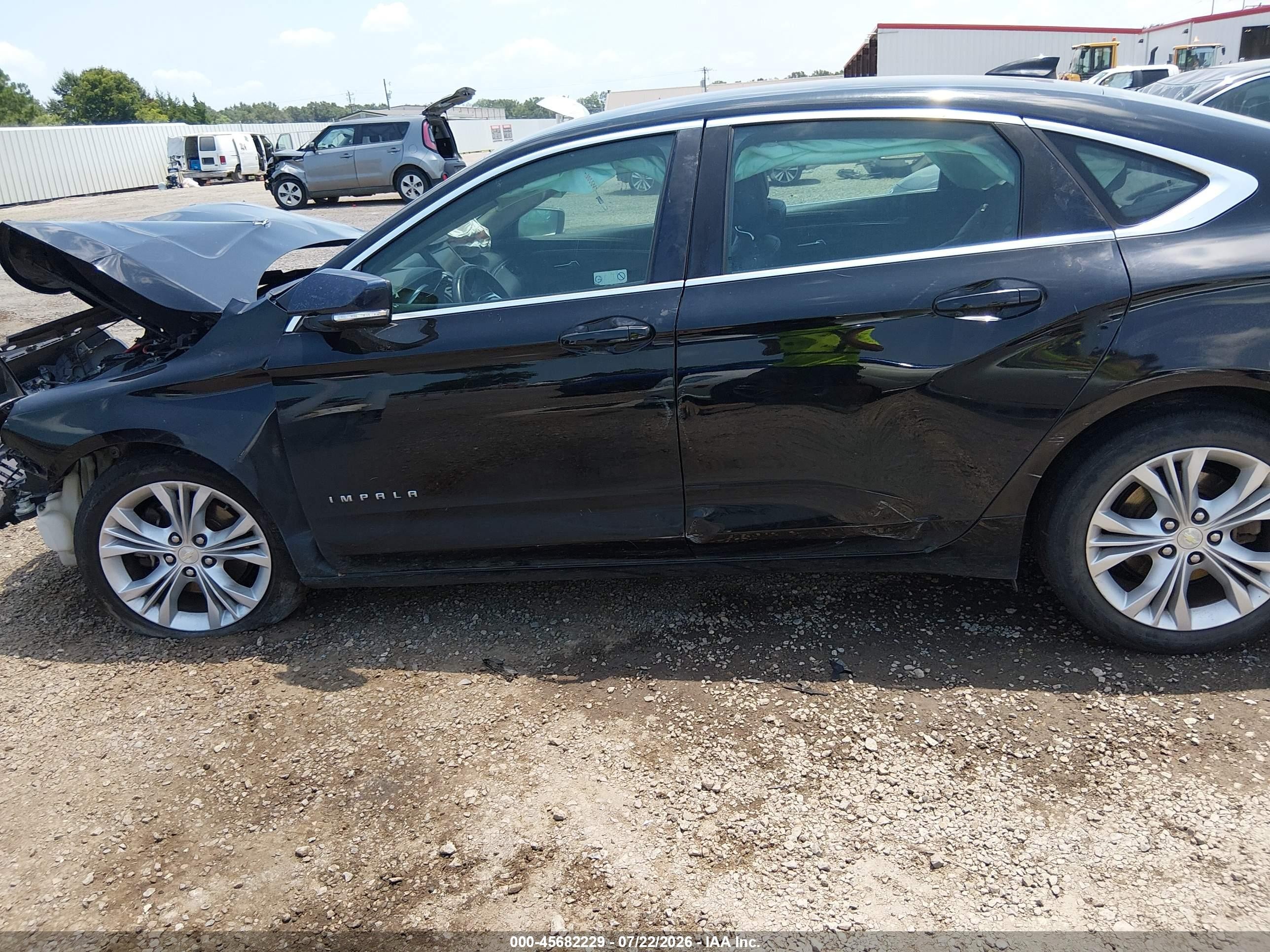 2015 Chevrolet Impala 2lt Black vin: 2G1125S36F9268402