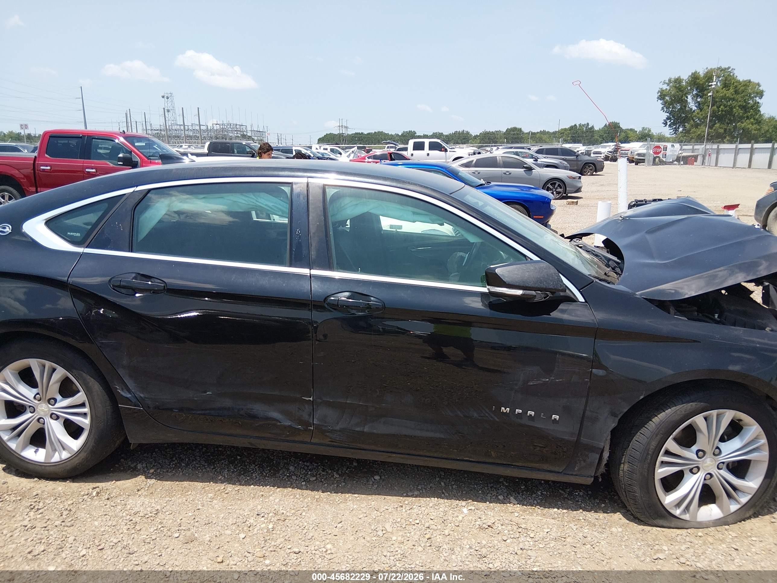 2015 Chevrolet Impala 2lt Black vin: 2G1125S36F9268402