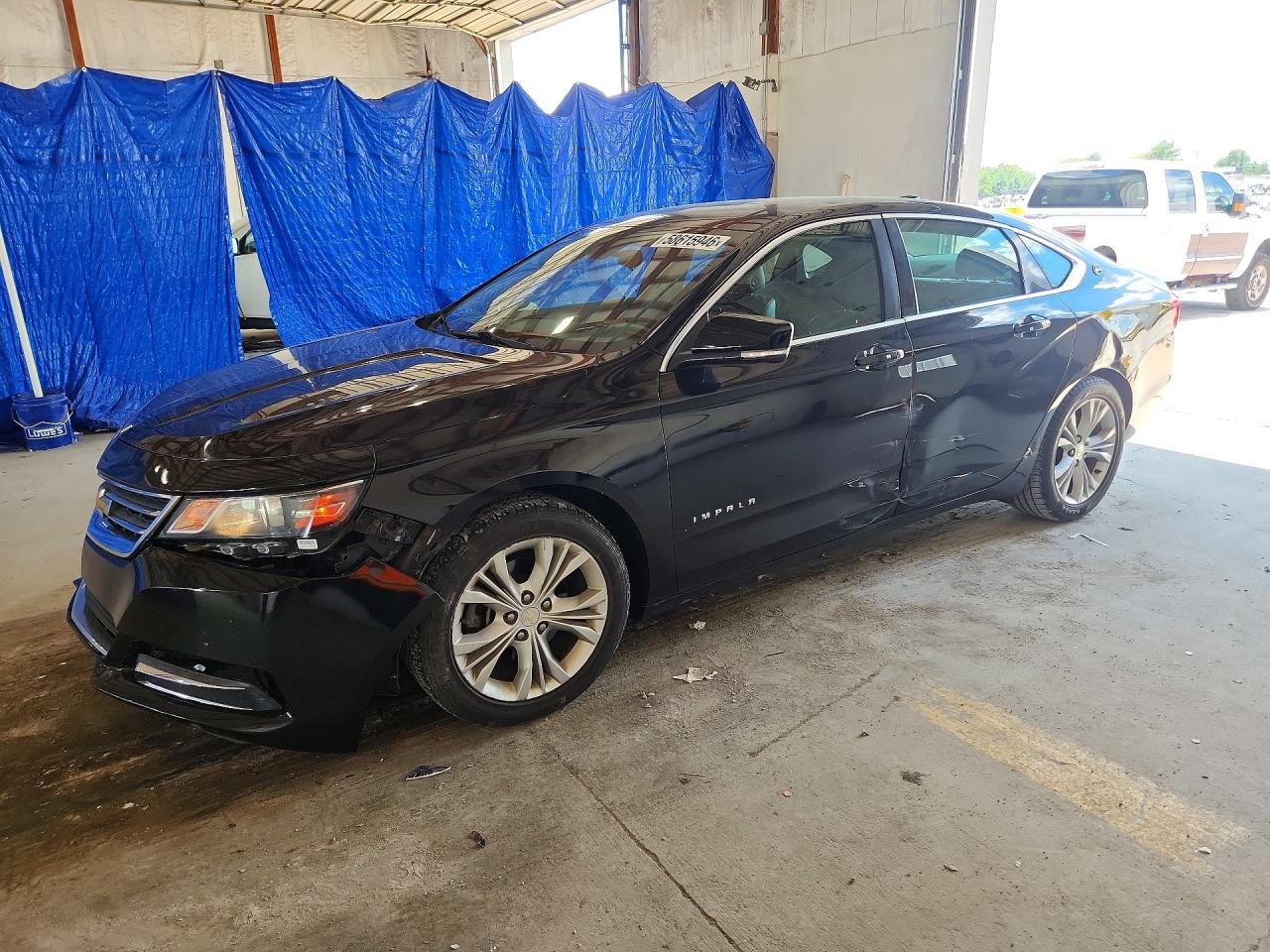 2015 Chevrolet Impala Lt Black vin: 2G1125S36F9283000