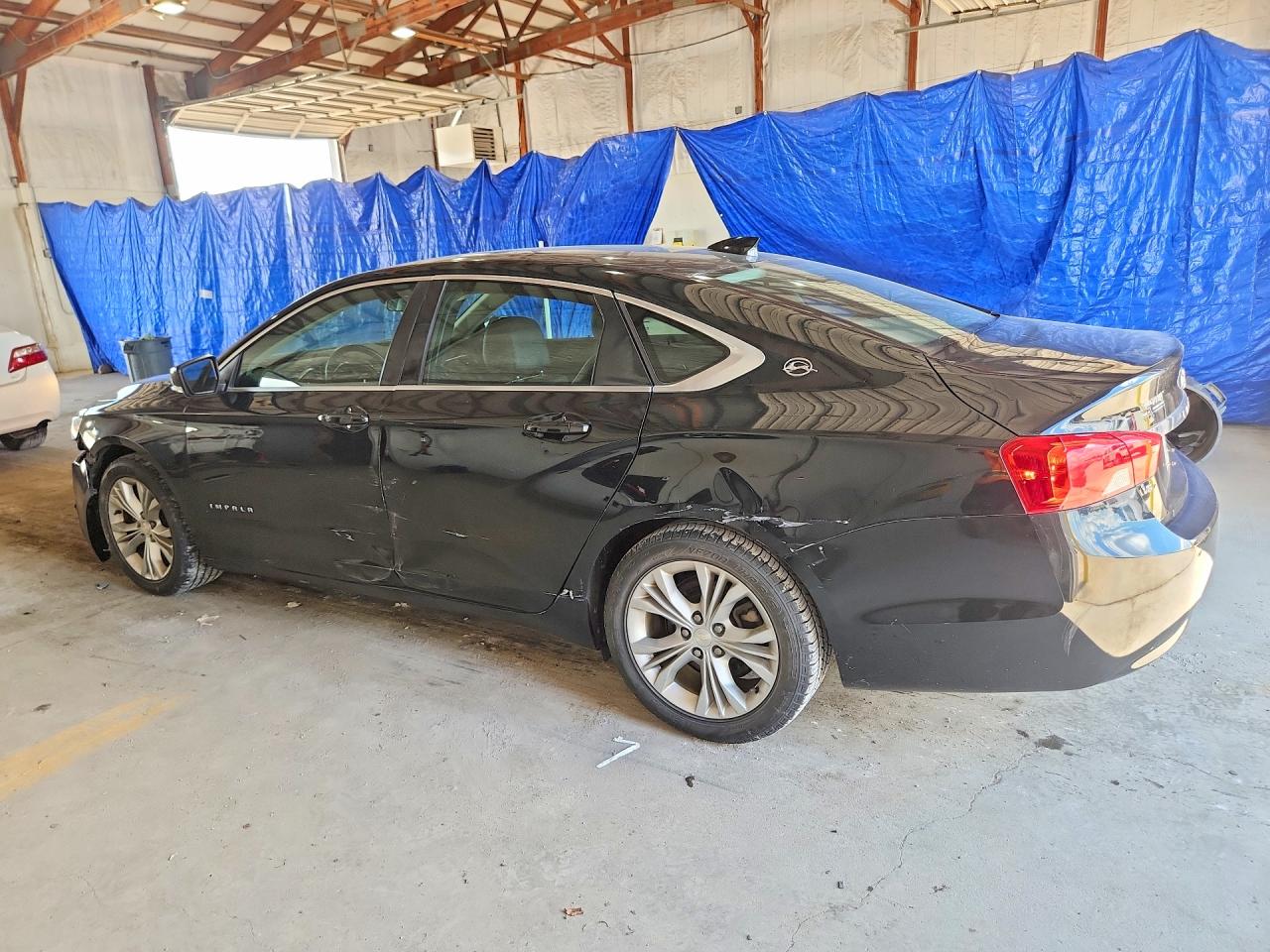 2015 Chevrolet Impala Lt Black vin: 2G1125S36F9283000