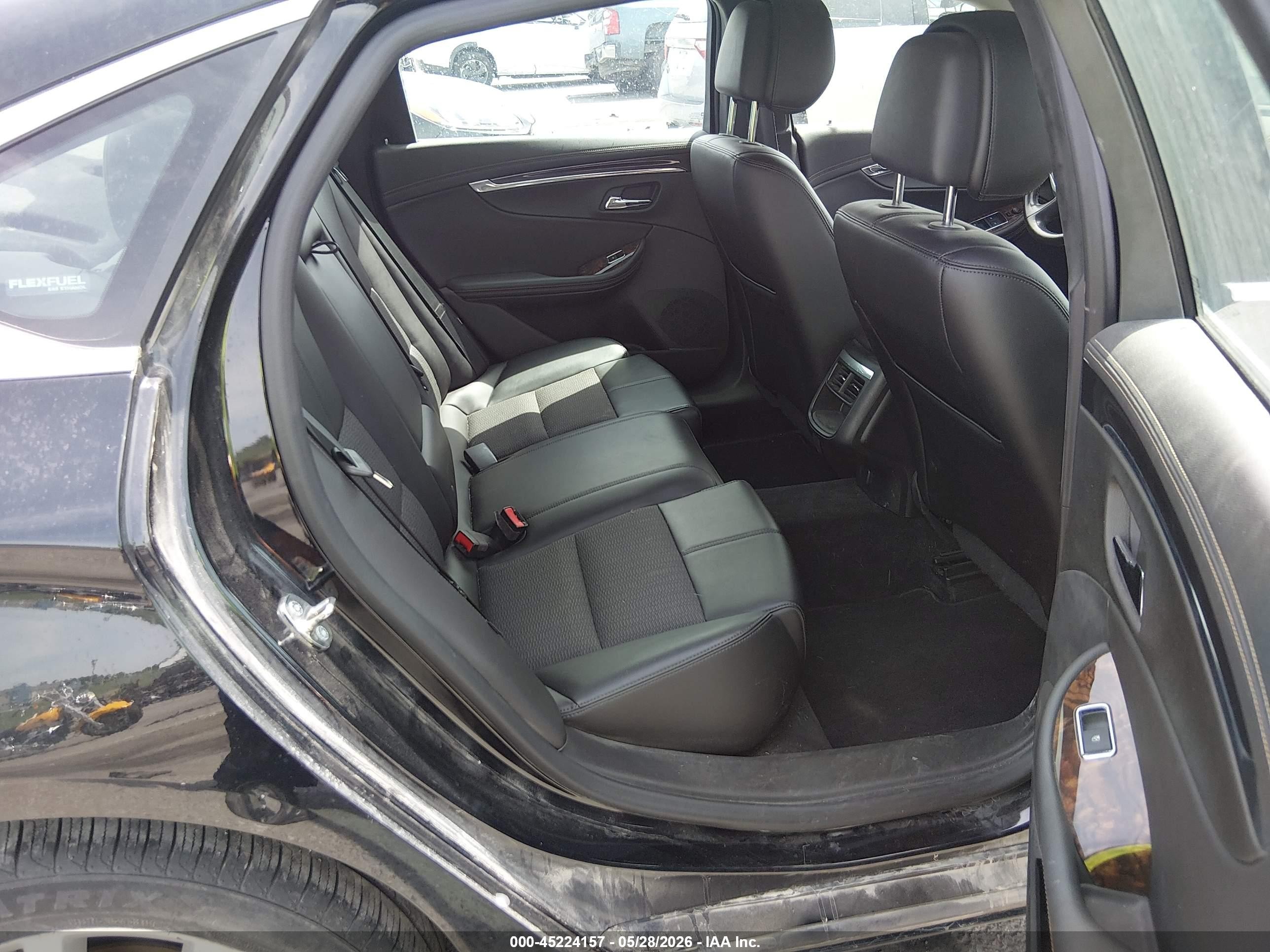 2014 Chevrolet Impala 2lt Black vin: 2G1125S37E9114148