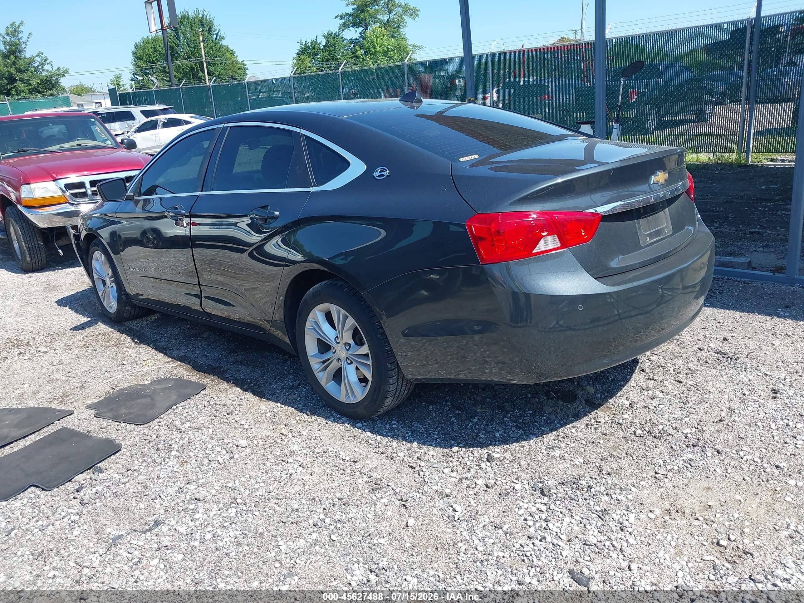 2014 Chevrolet Impala 2lt Gray vin: 2G1125S37E9186208