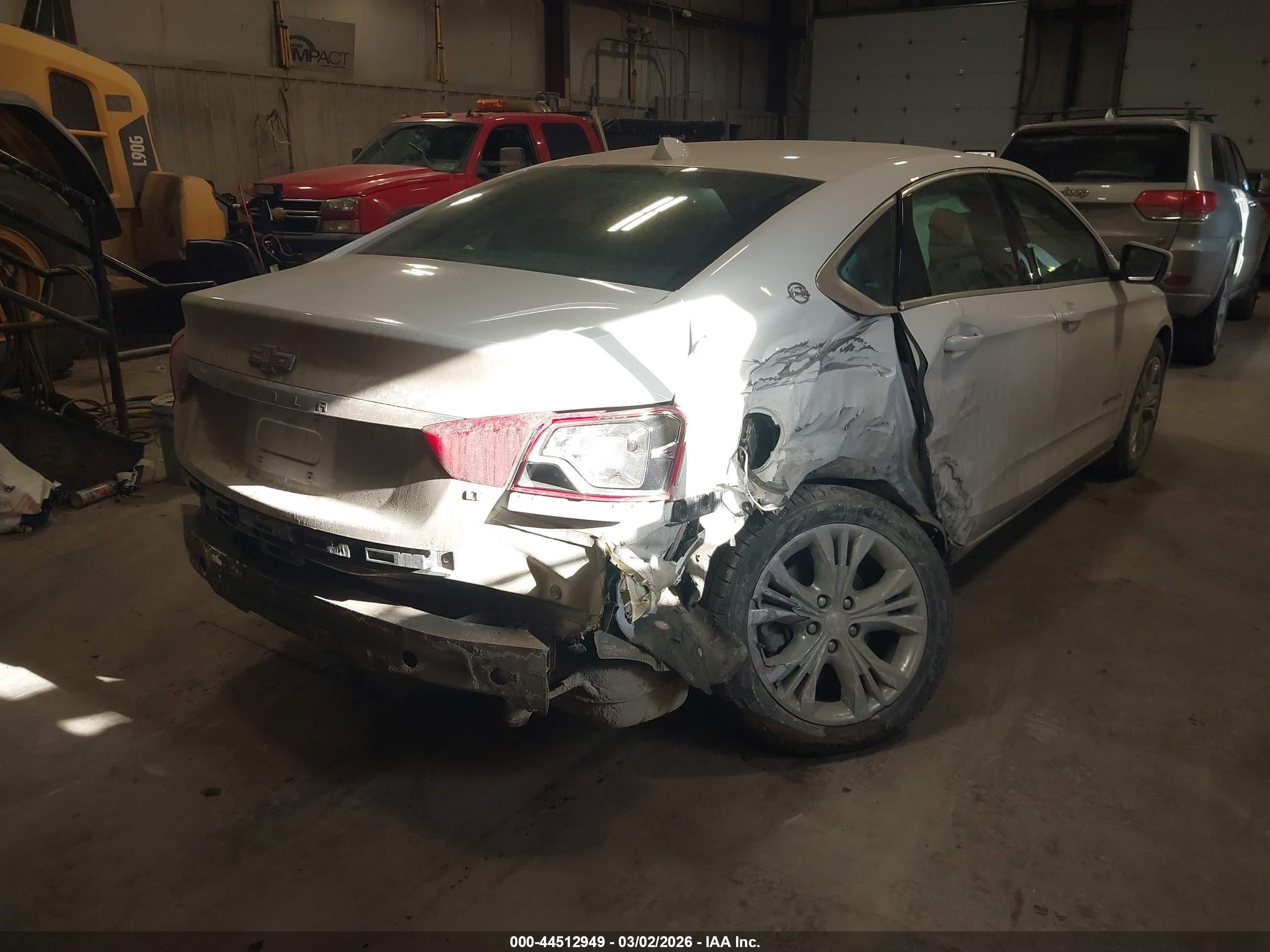 2014 Chevrolet Impala 2lt Белый vin: 2G1125S37E9208594