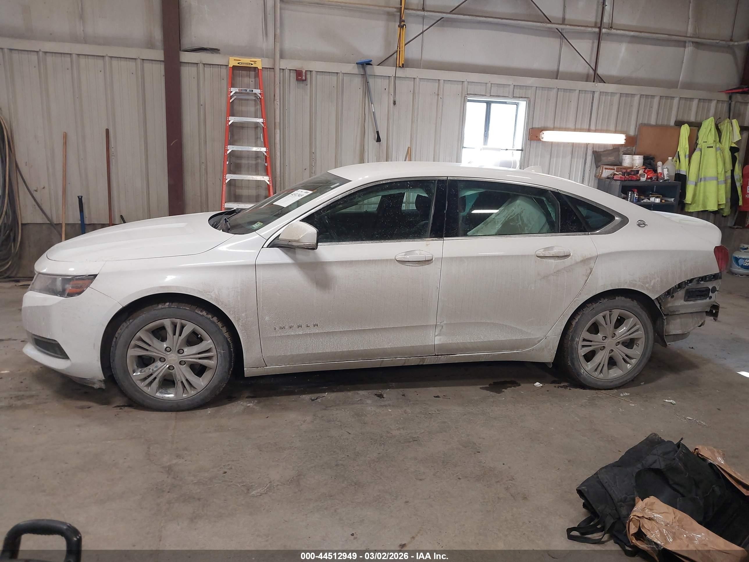 2014 Chevrolet Impala 2lt Белый vin: 2G1125S37E9208594
