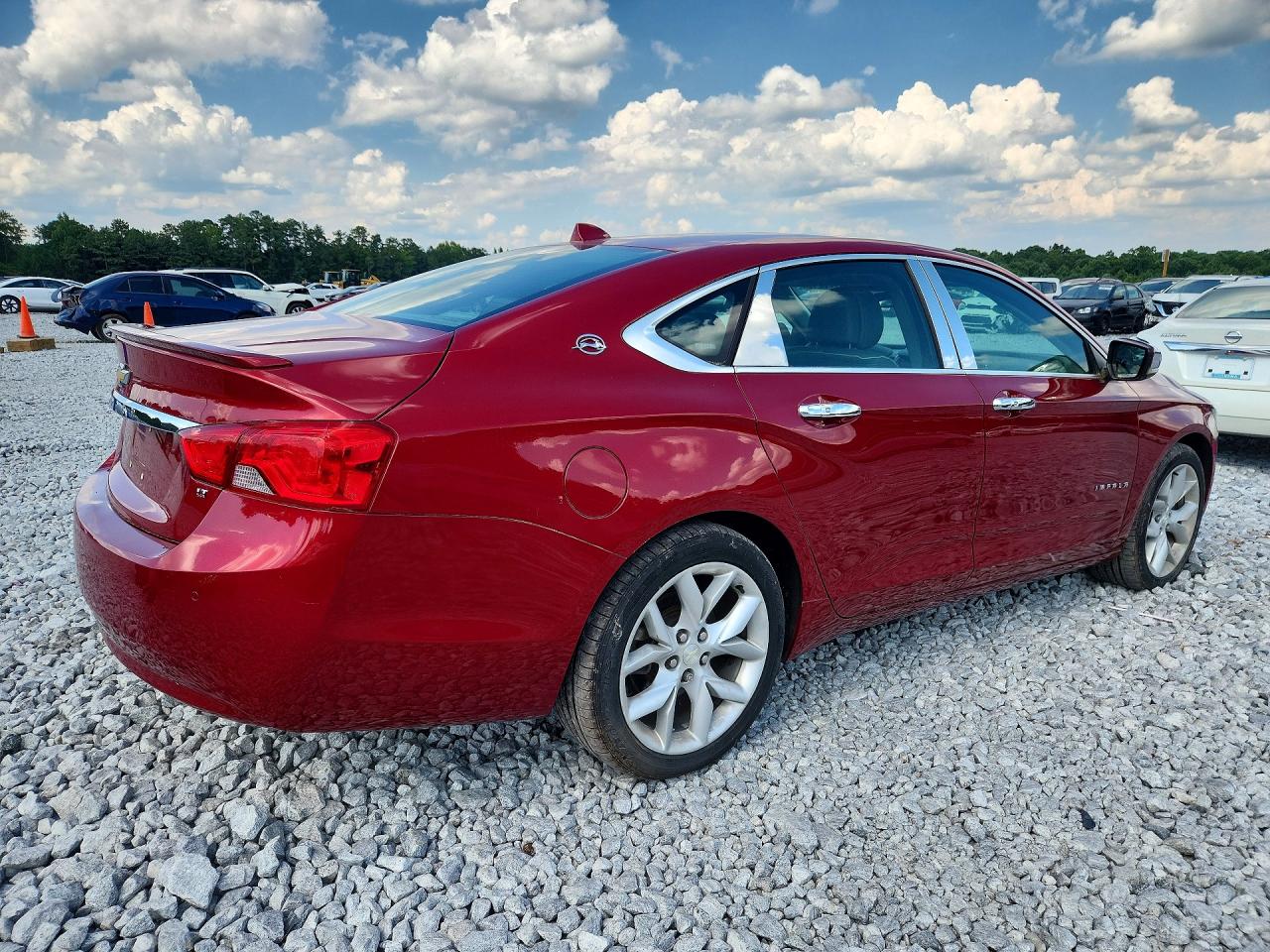 2014 Chevrolet Impala Lt Red vin: 2G1125S37E9224570