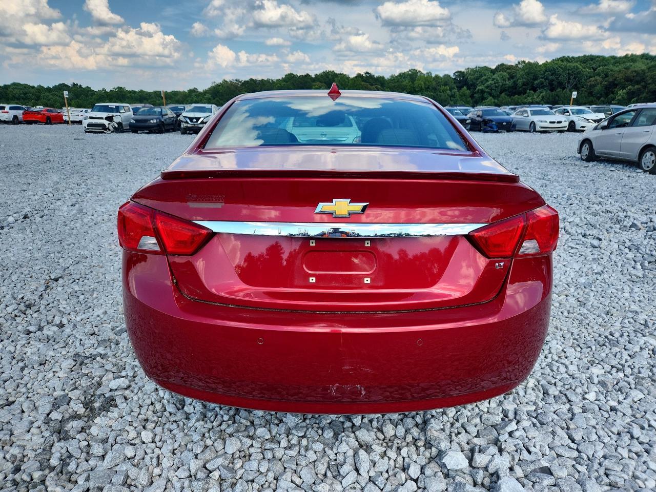 2014 Chevrolet Impala Lt Red vin: 2G1125S37E9224570