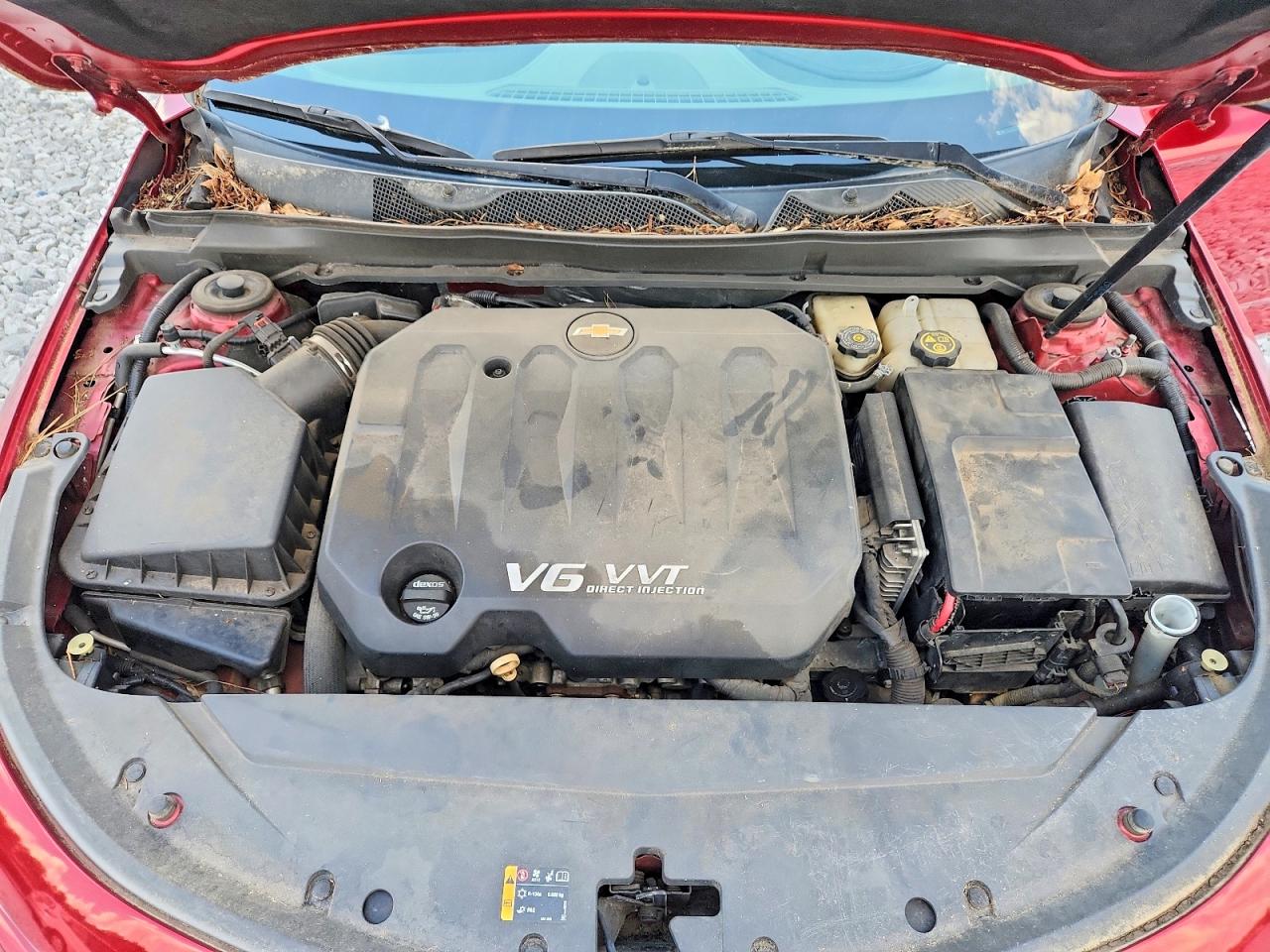 2014 Chevrolet Impala Lt Red vin: 2G1125S37E9224570