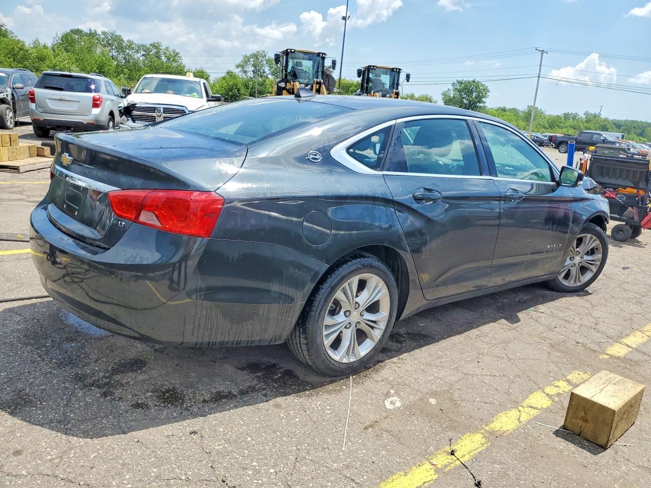 2014 Chevrolet Impala Lt Gray vin: 2G1125S37E9250120