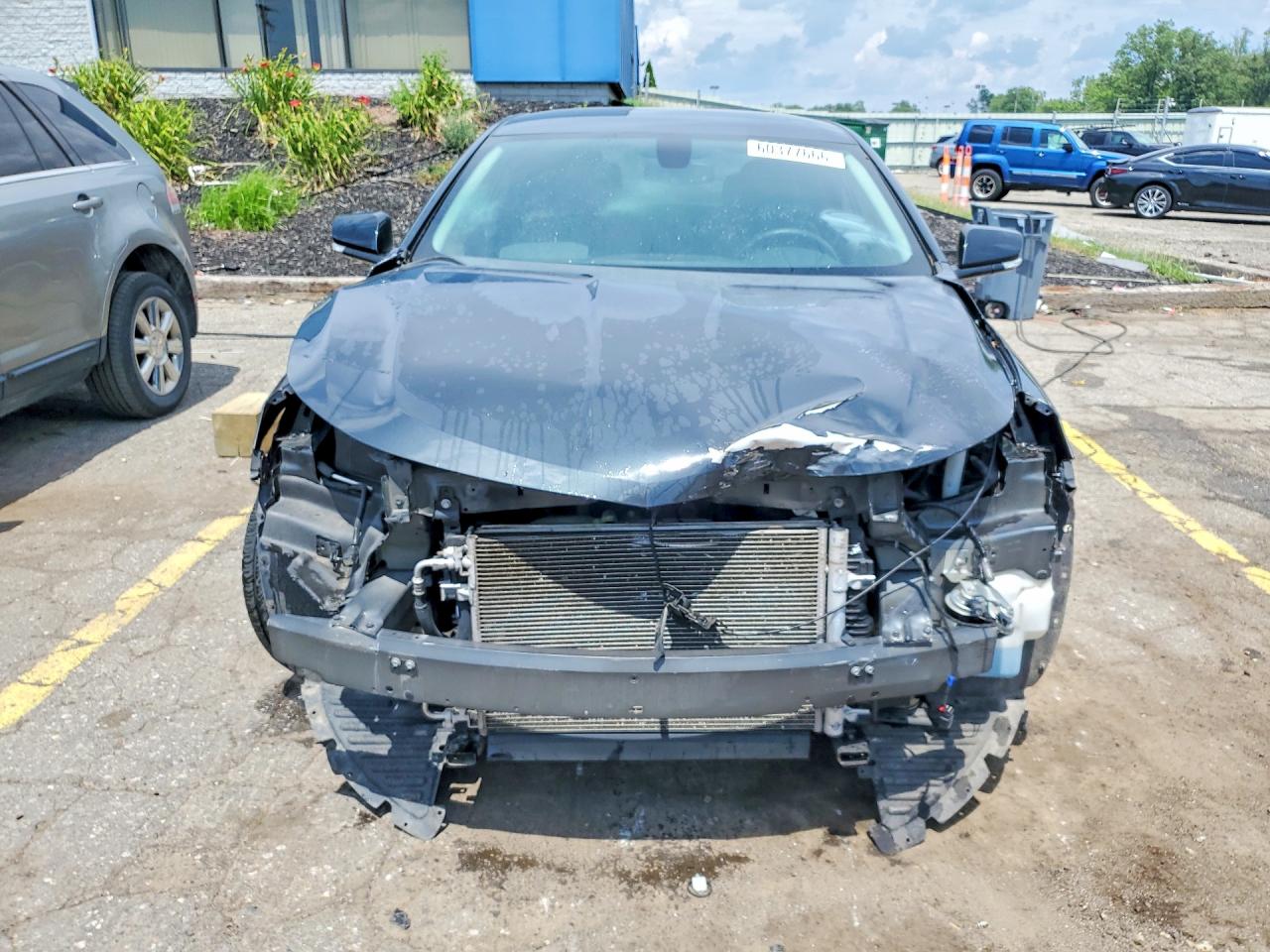 2014 Chevrolet Impala Lt Gray vin: 2G1125S37E9250120