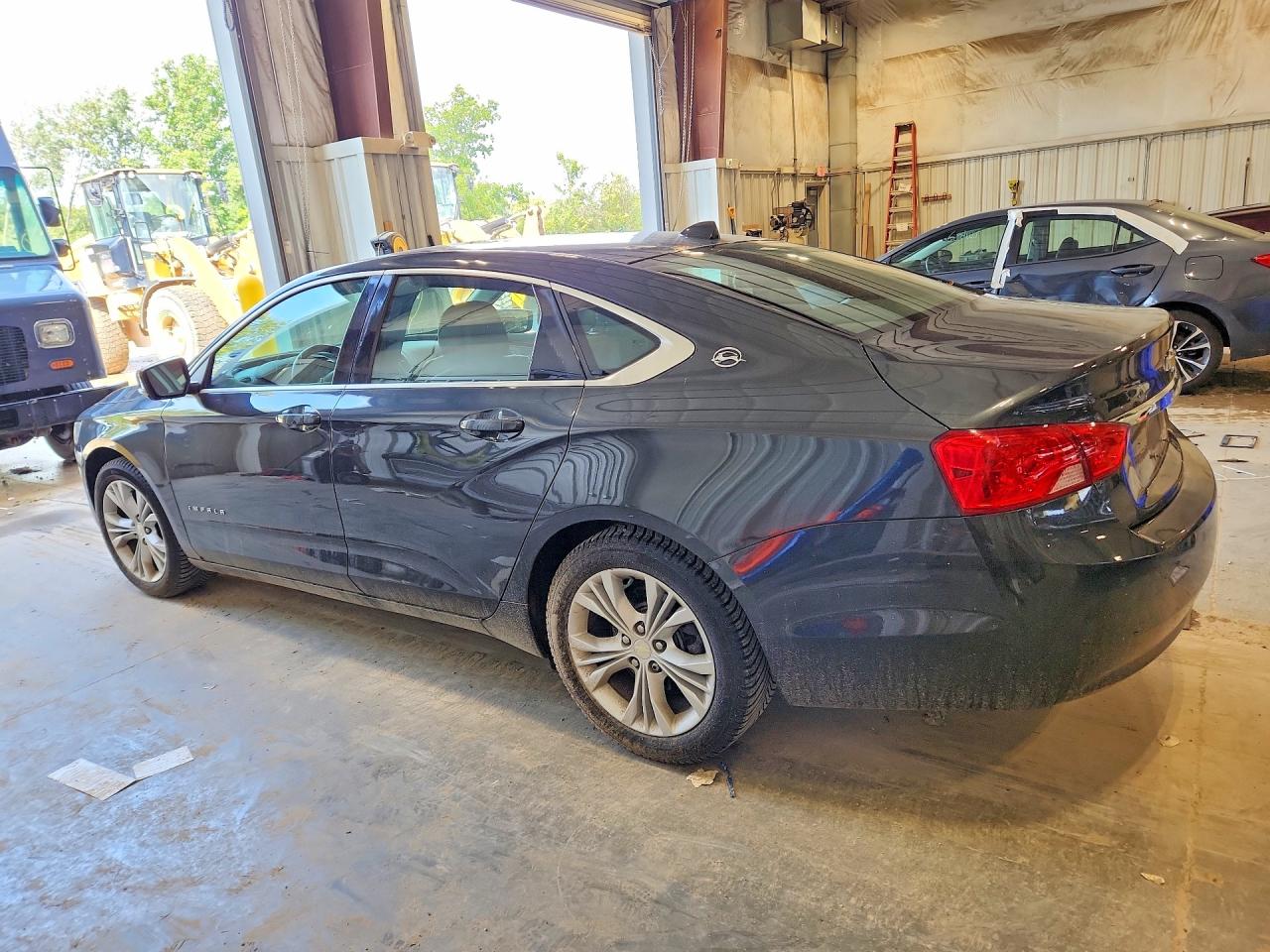 2014 Chevrolet Impala Lt Gray vin: 2G1125S37E9272327