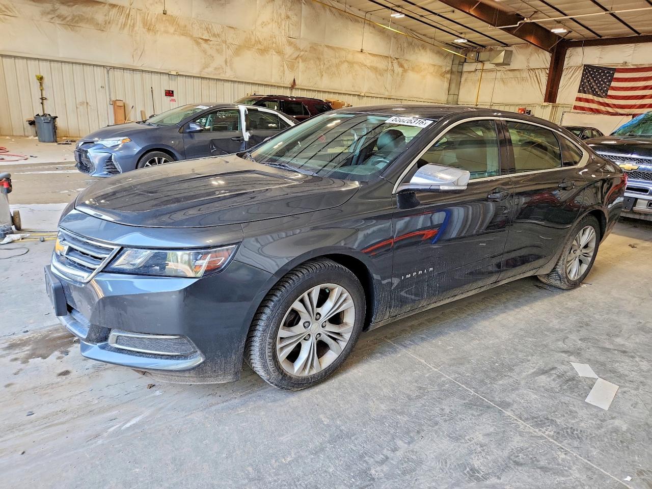 2014 Chevrolet Impala Lt Gray vin: 2G1125S37E9272327