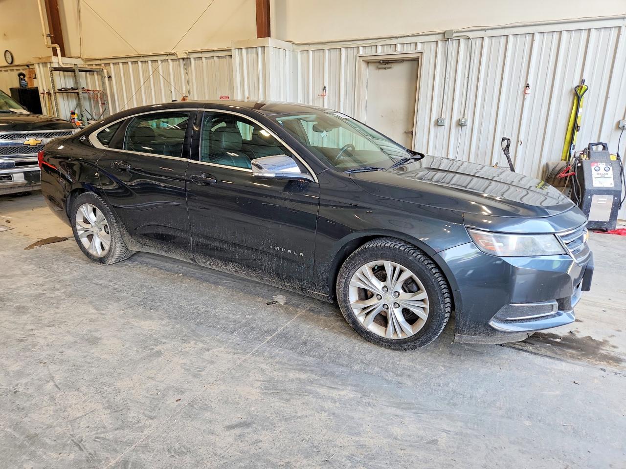 2014 Chevrolet Impala Lt Gray vin: 2G1125S37E9272327