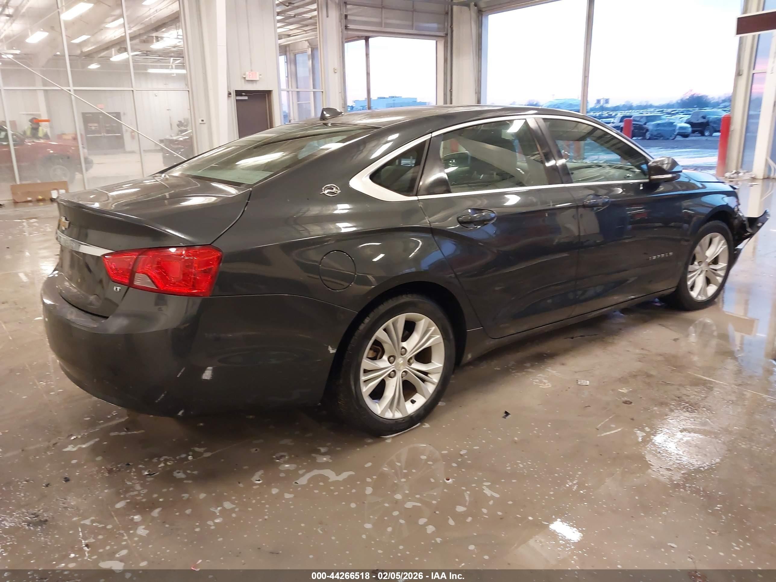 2014 Chevrolet Impala 2lt Gray vin: 2G1125S37E9294599