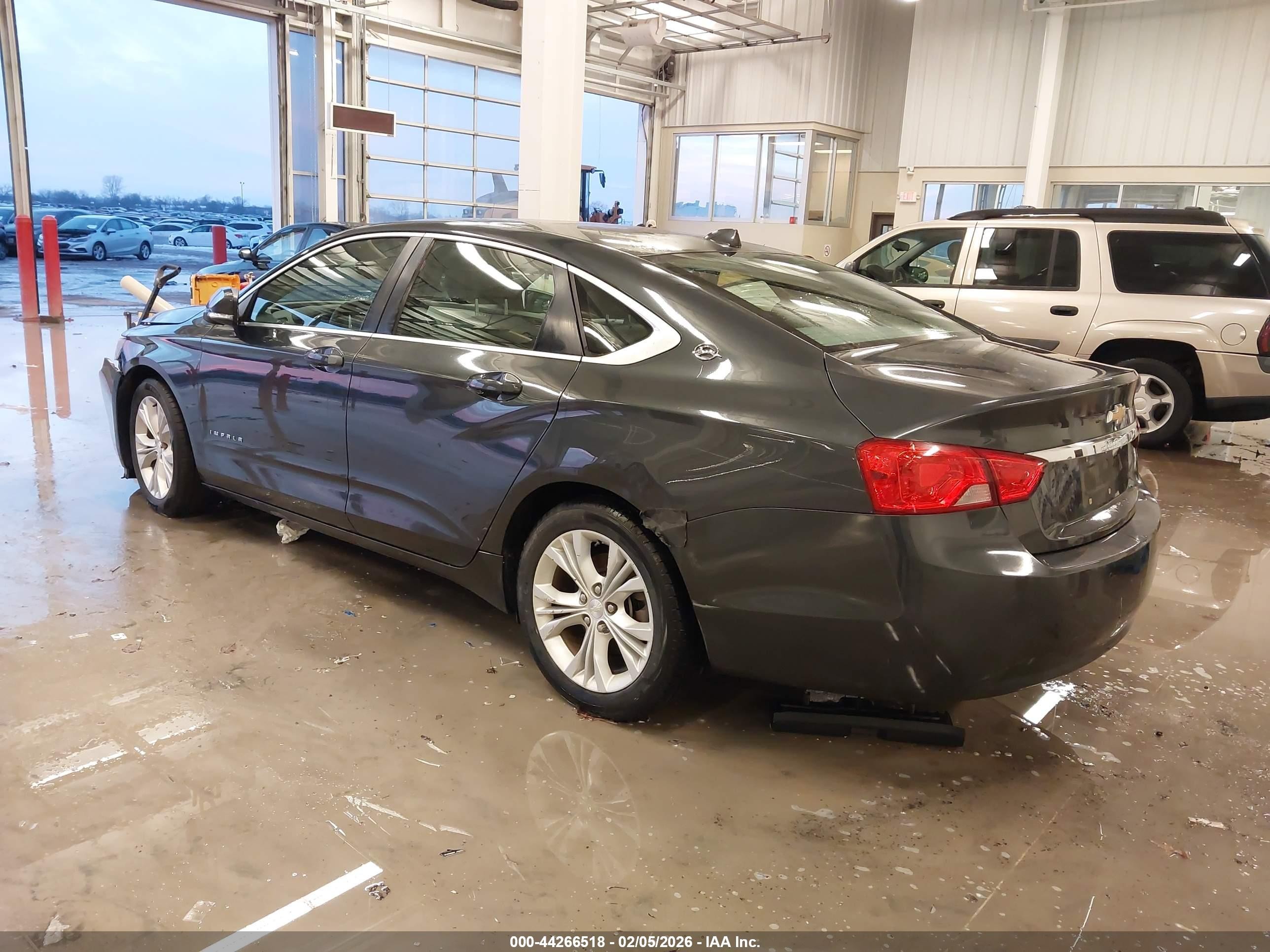 2014 Chevrolet Impala 2lt Gray vin: 2G1125S37E9294599