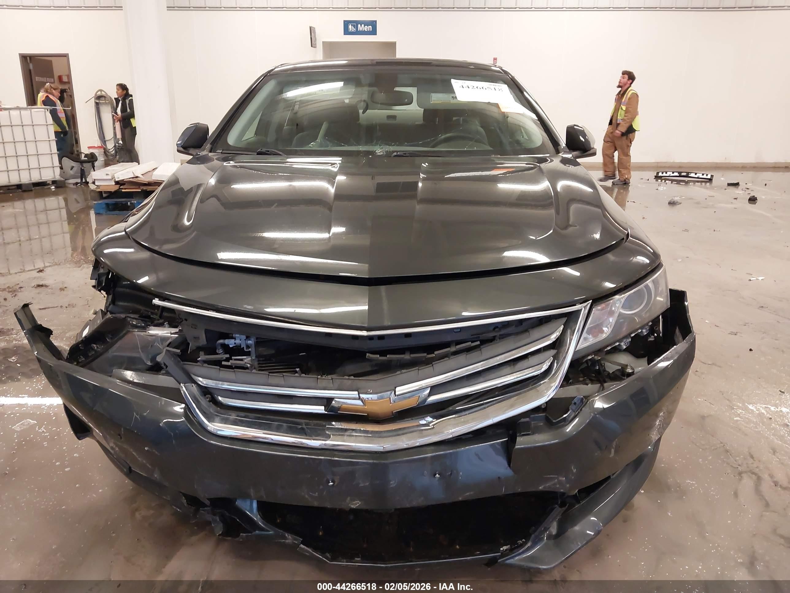 2014 Chevrolet Impala 2lt Gray vin: 2G1125S37E9294599