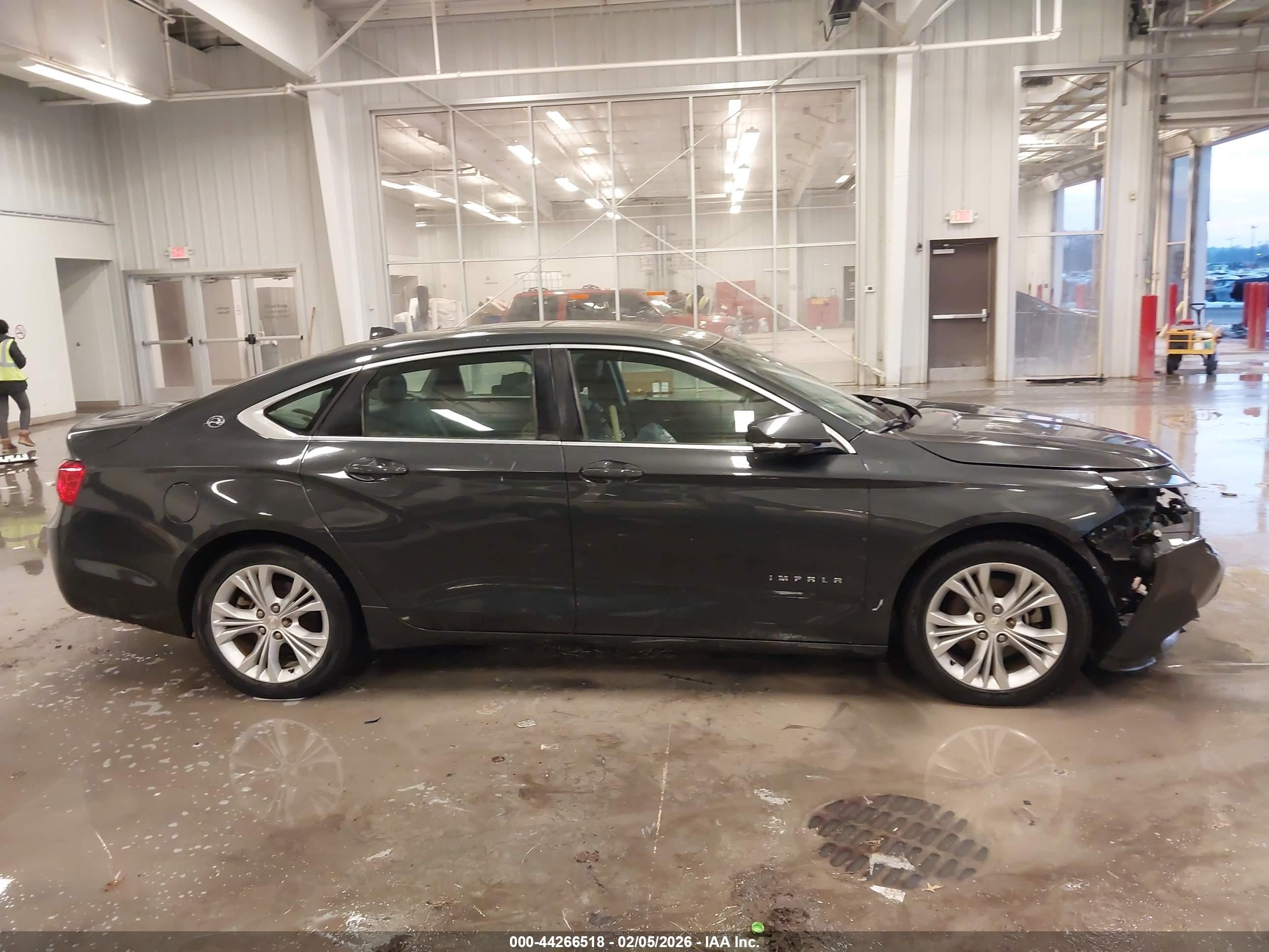 2014 Chevrolet Impala 2lt Gray vin: 2G1125S37E9294599