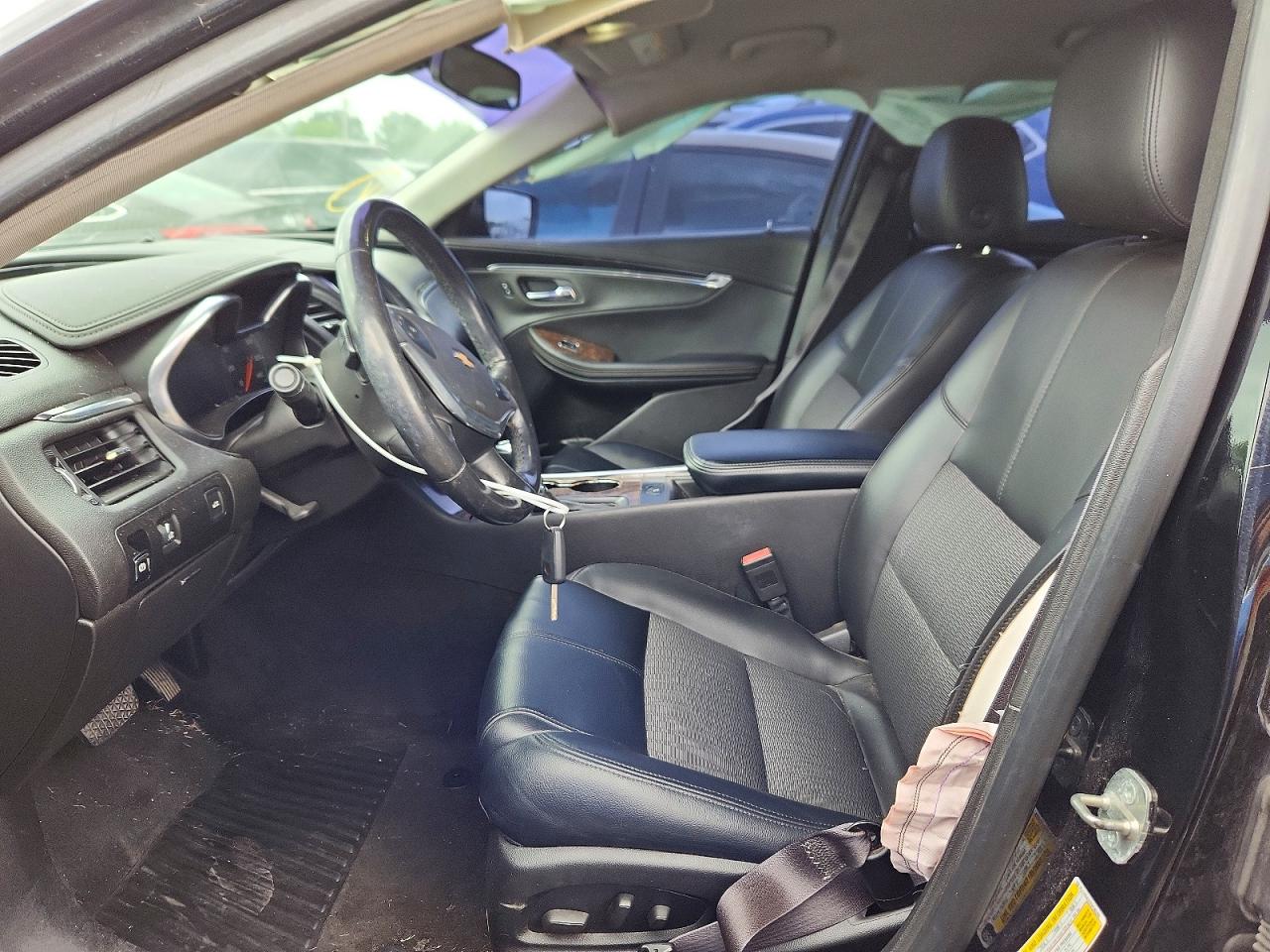 2015 Chevrolet Impala Lt Black vin: 2G1125S37F9130299
