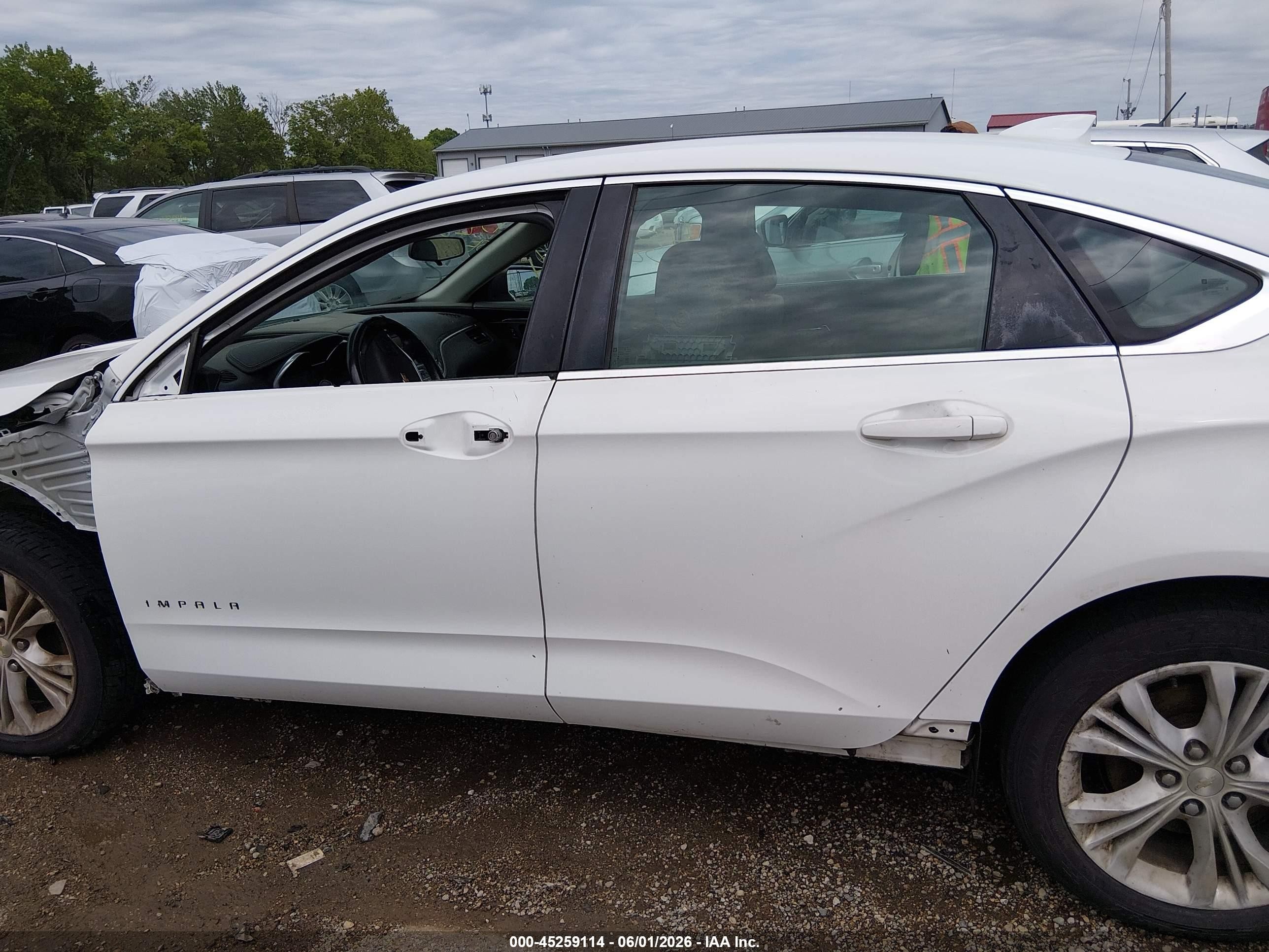 2015 Chevrolet Impala 2lt White vin: 2G1125S37F9199638