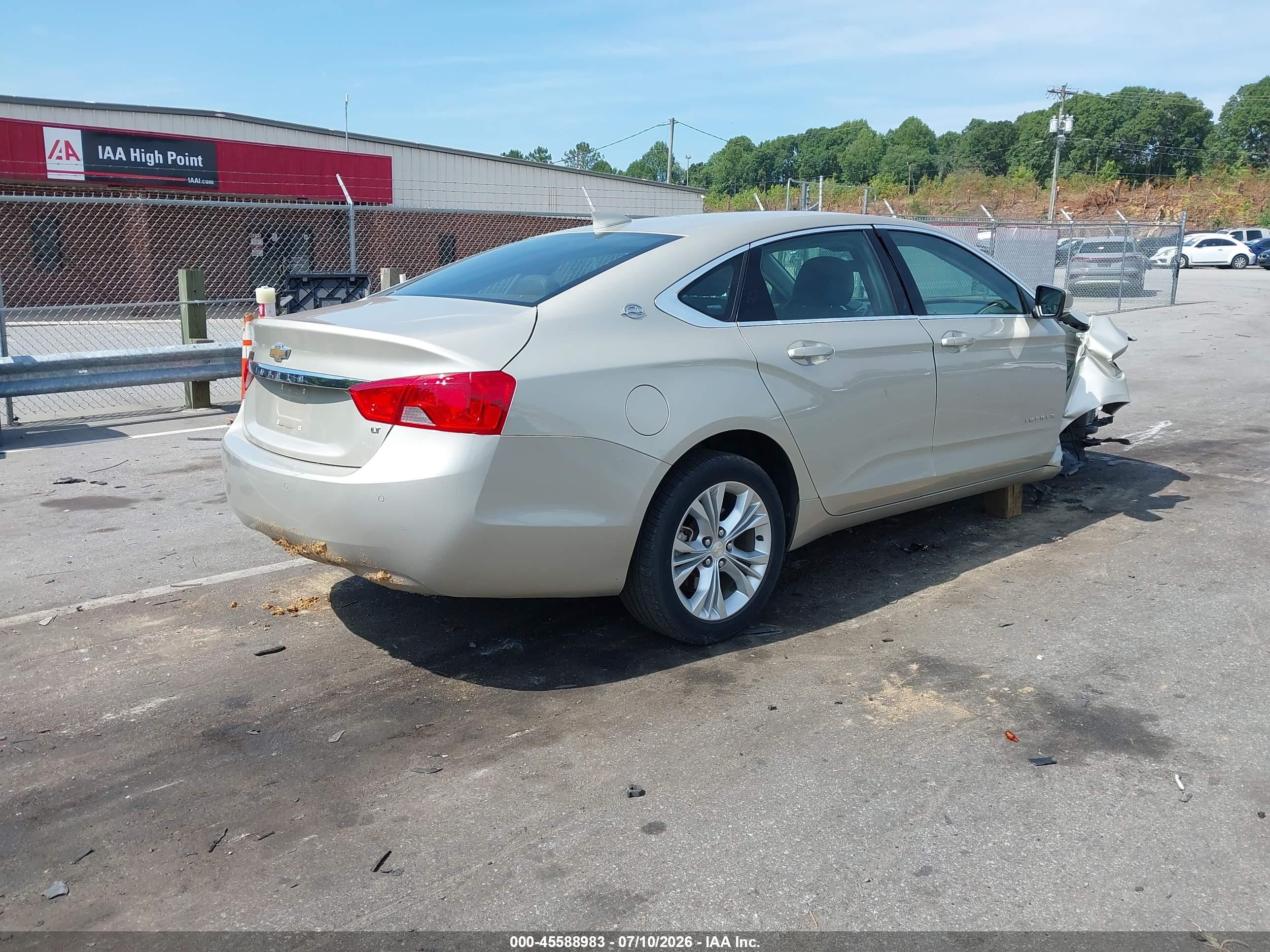 2015 Chevrolet Impala 2lt Beige vin: 2G1125S37F9233495