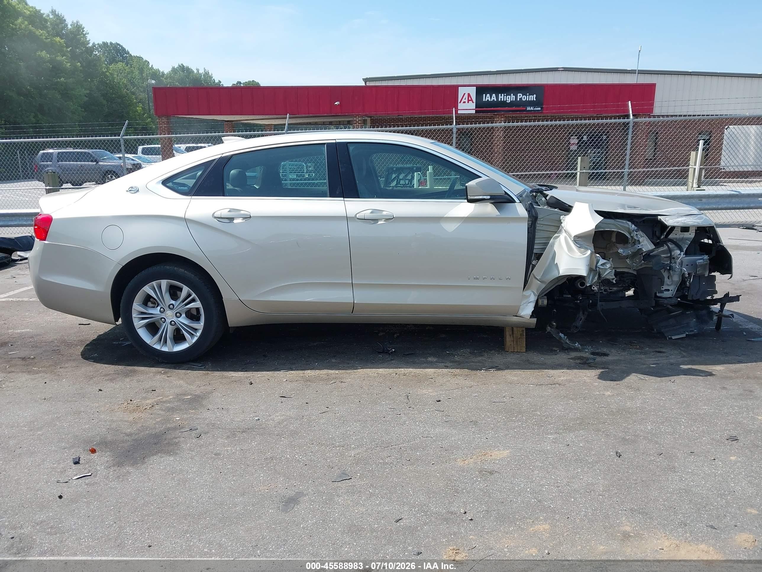 2015 Chevrolet Impala 2lt Beige vin: 2G1125S37F9233495