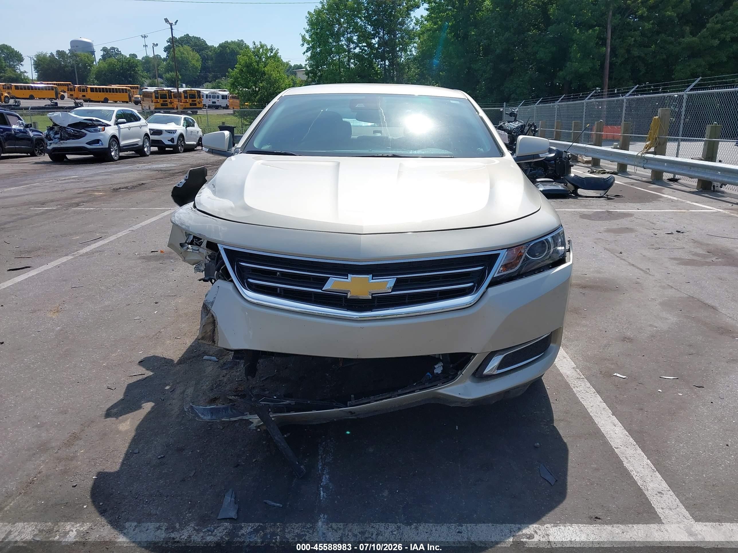 2015 Chevrolet Impala 2lt Beige vin: 2G1125S37F9233495