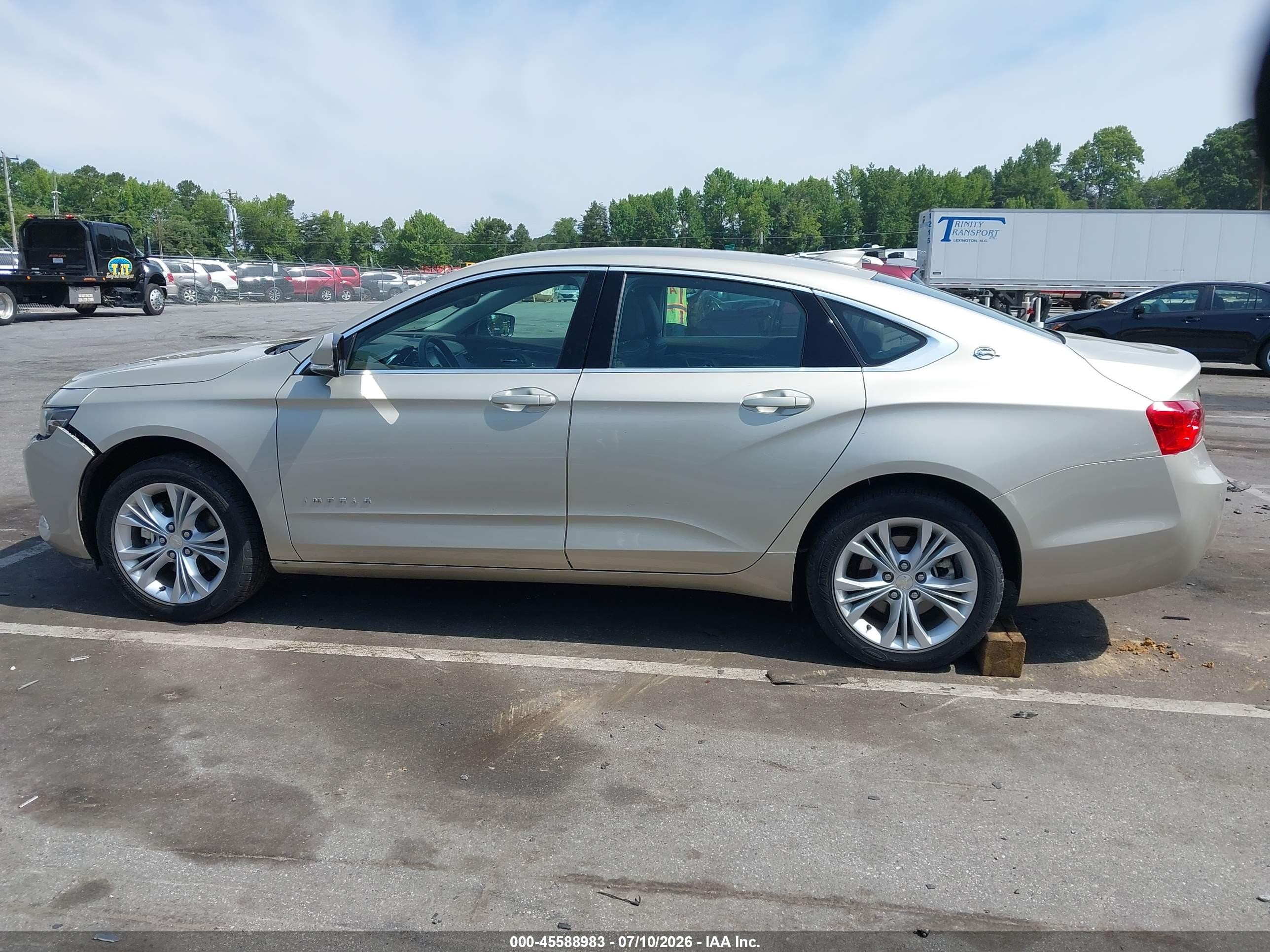 2015 Chevrolet Impala 2lt Beige vin: 2G1125S37F9233495