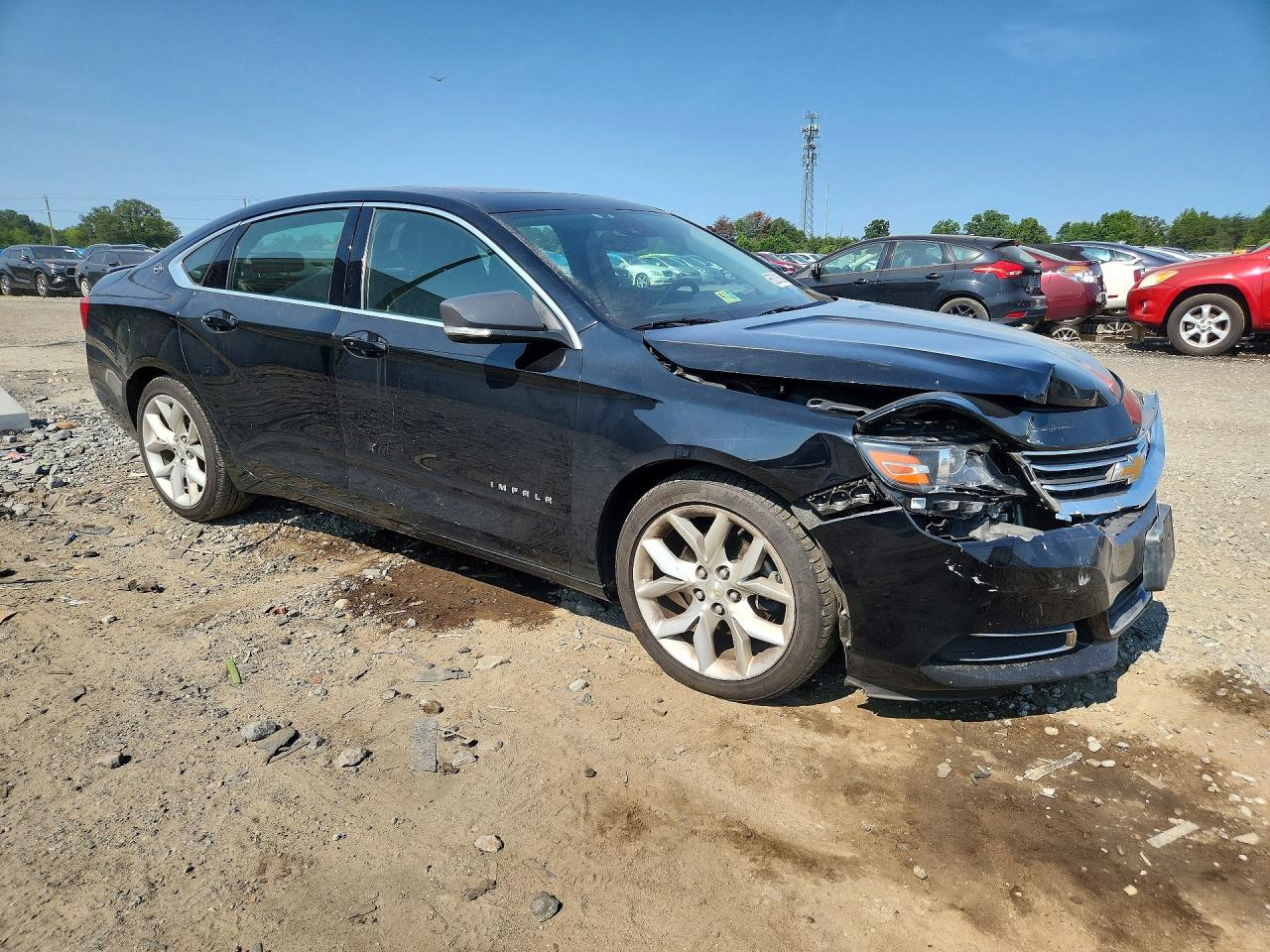 2015 Chevrolet Impala Lt Черный vin: 2G1125S37F9242021