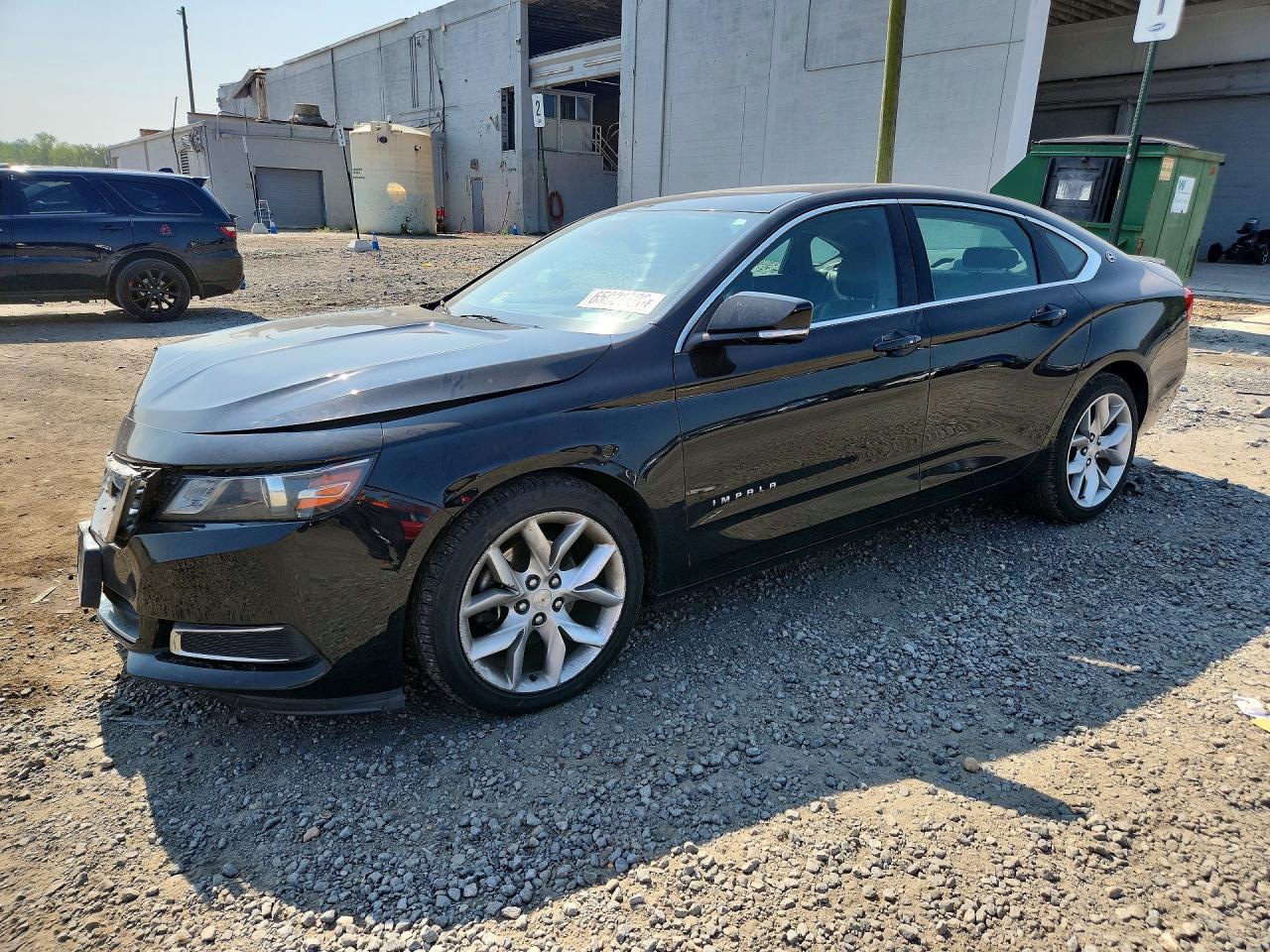 2015 Chevrolet Impala Lt Black vin: 2G1125S37F9242021