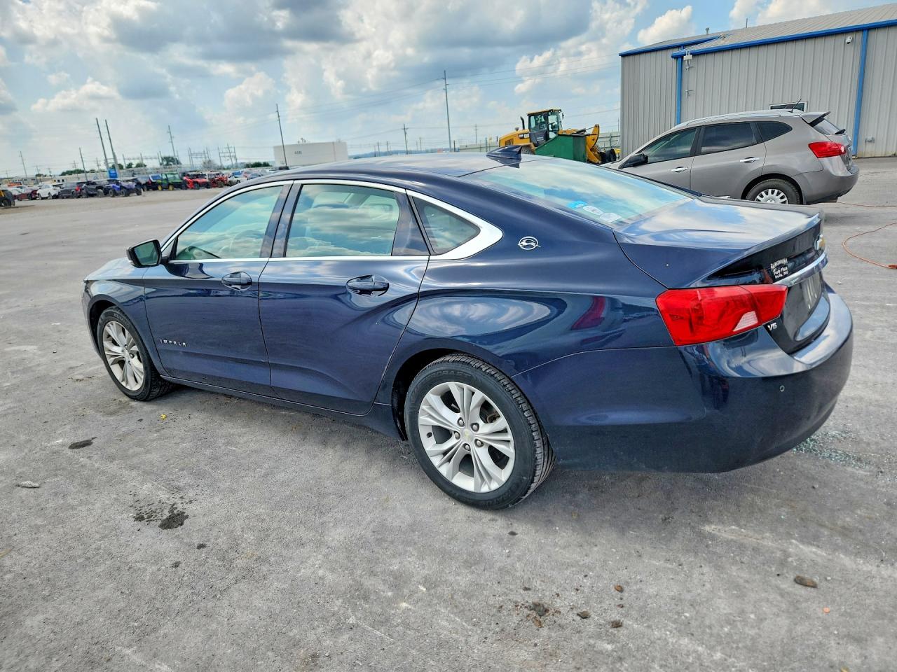 2015 Chevrolet Impala Lt Blue vin: 2G1125S37F9256663