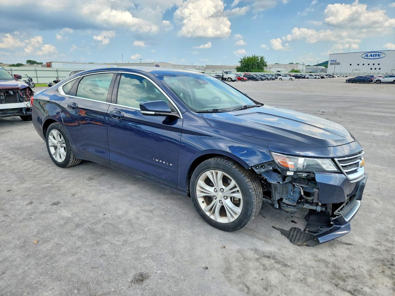 2015 Chevrolet Impala Lt Blue vin: 2G1125S37F9256663