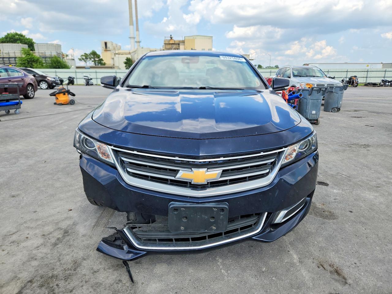 2015 Chevrolet Impala Lt Blue vin: 2G1125S37F9256663