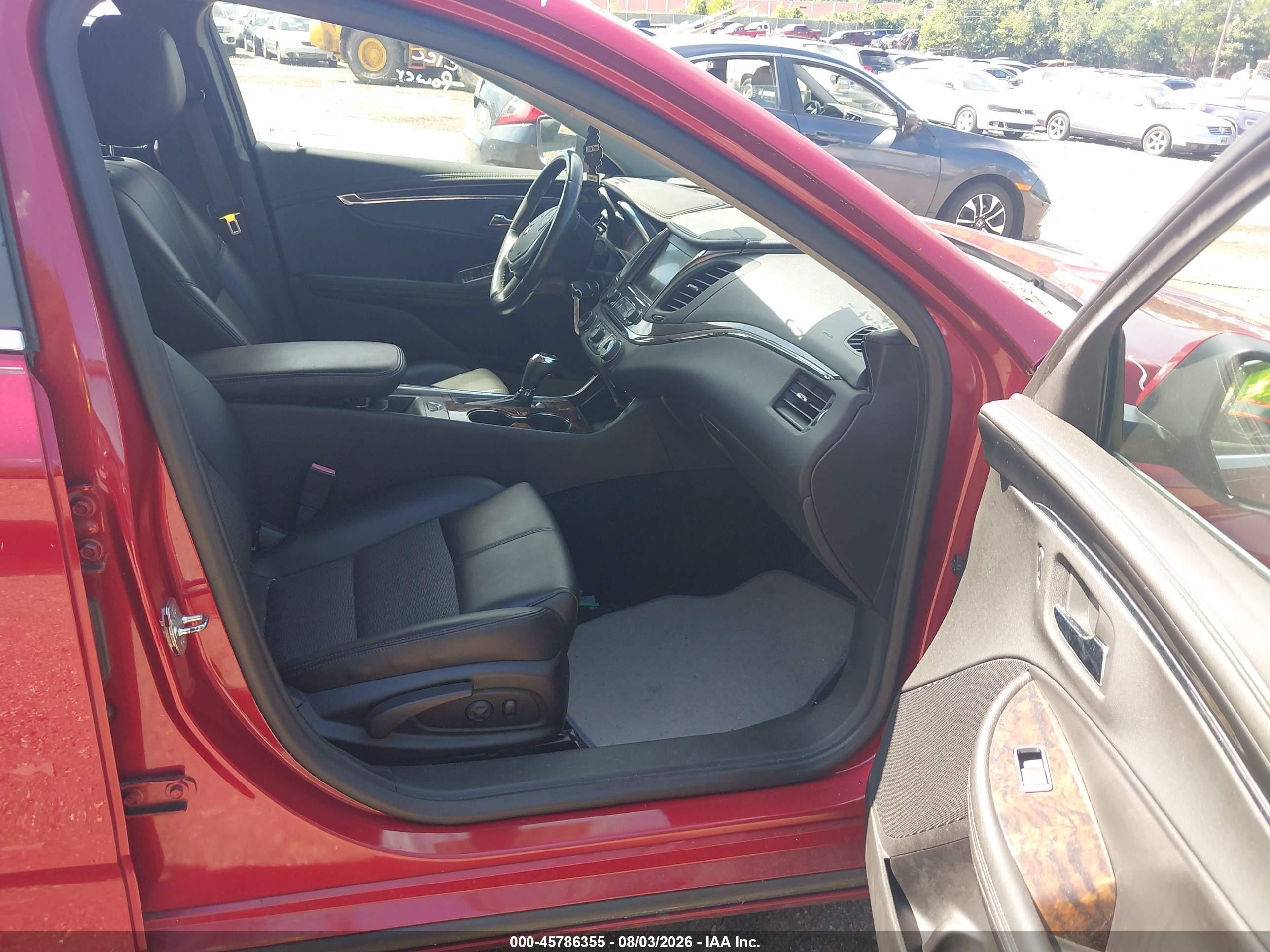 2014 Chevrolet Impala 2lt Red vin: 2G1125S38E9103983