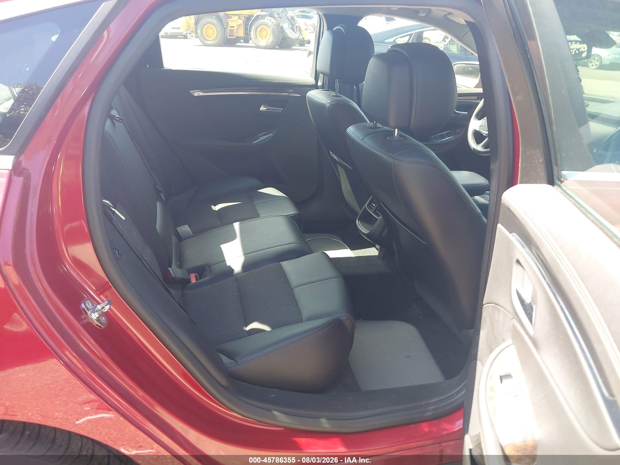 2014 Chevrolet Impala 2lt Red vin: 2G1125S38E9103983