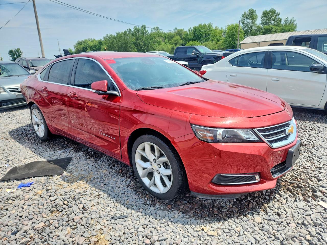 2014 Chevrolet Impala Lt Red vin: 2G1125S38E9135669