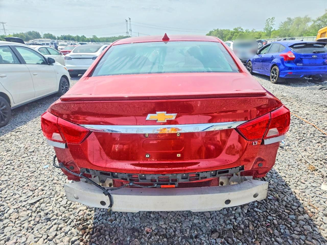 2014 Chevrolet Impala Lt Red vin: 2G1125S38E9135669