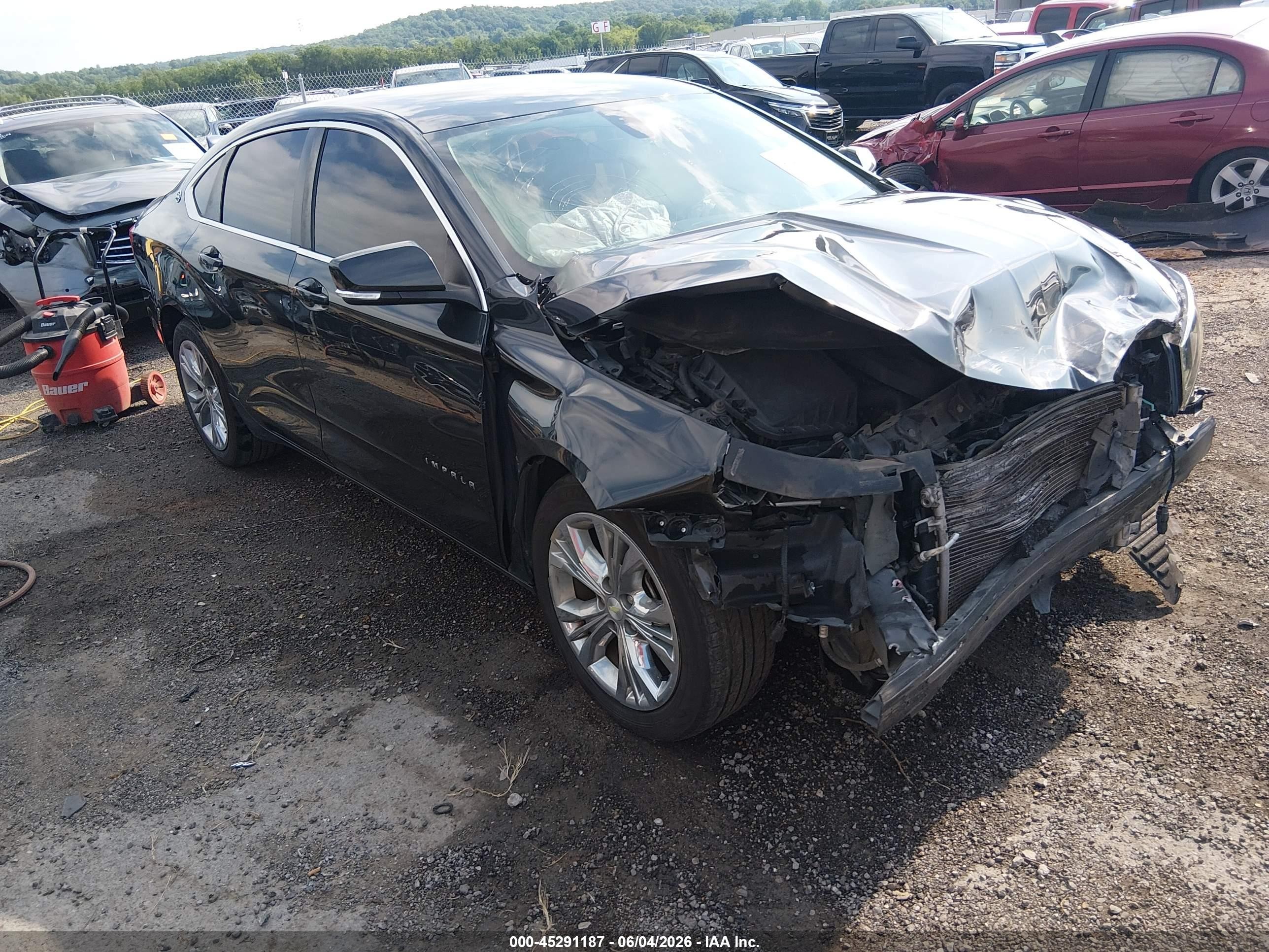 2014 Chevrolet Impala 2lt Gray vin: 2G1125S38E9147353
