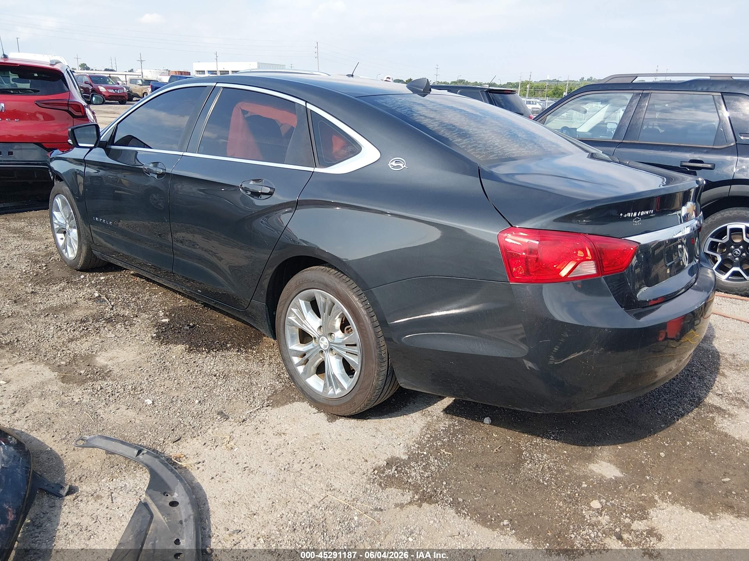 2014 Chevrolet Impala 2lt Gray vin: 2G1125S38E9147353