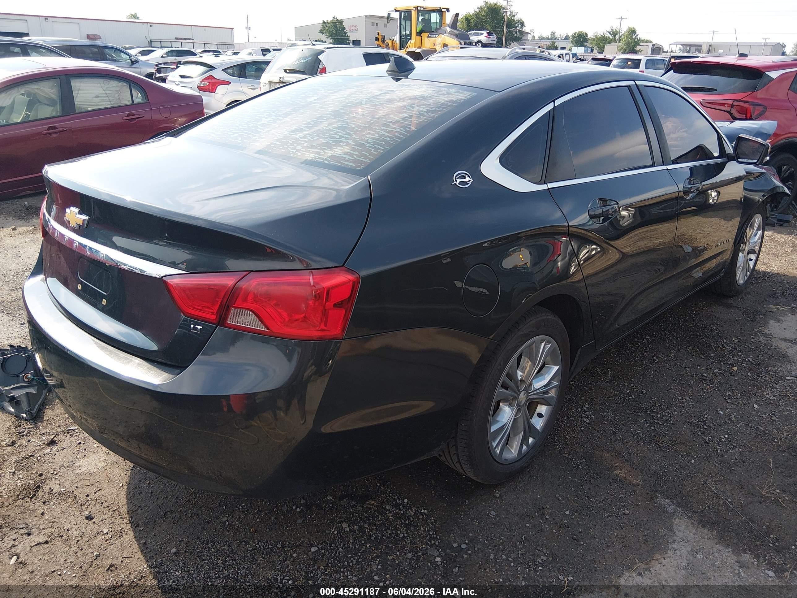 2014 Chevrolet Impala 2lt Gray vin: 2G1125S38E9147353