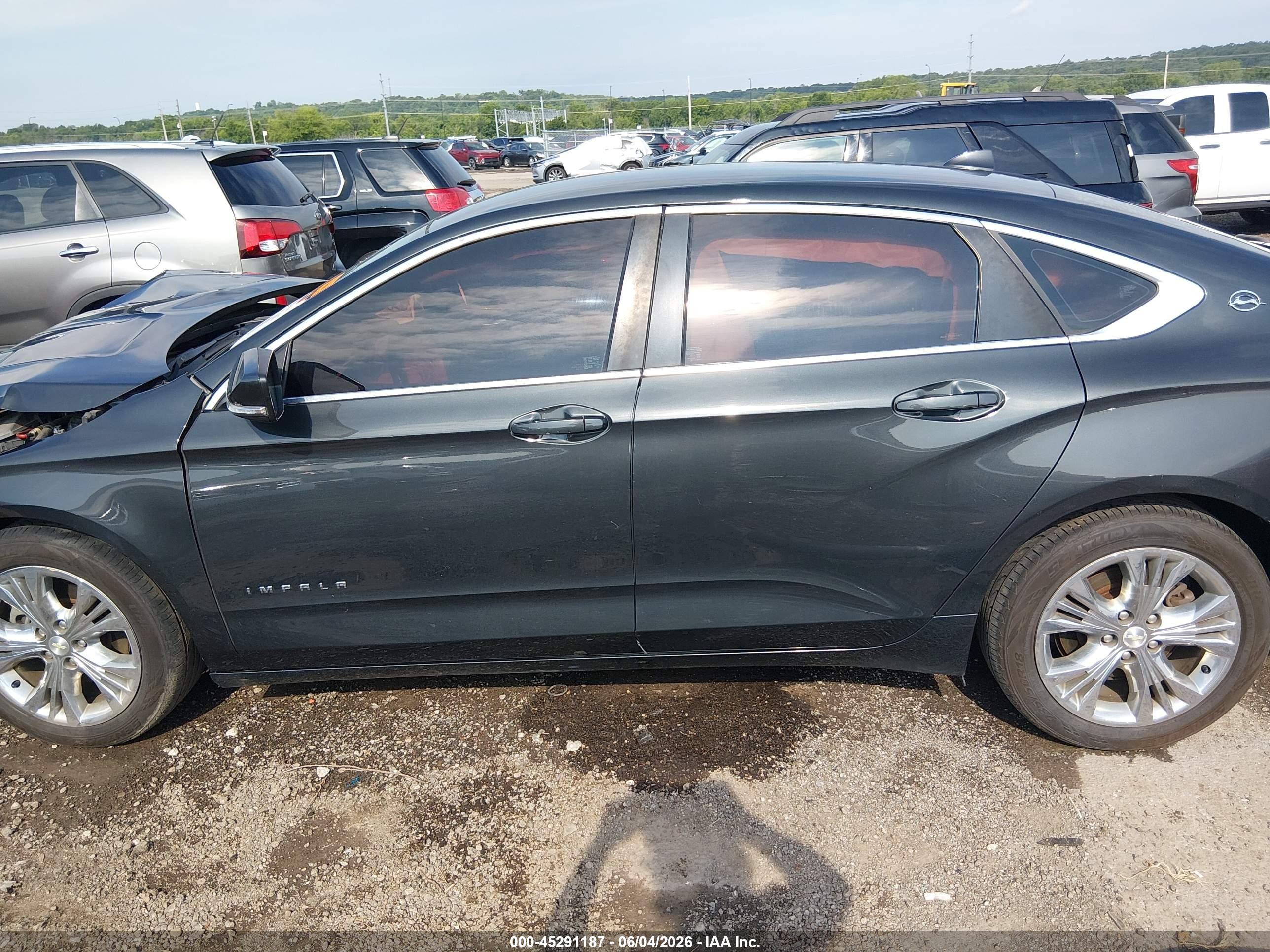 2014 Chevrolet Impala 2lt Gray vin: 2G1125S38E9147353